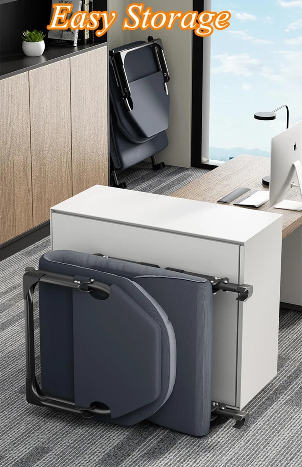 تخت تاشو کمپینگ Beauenty، تخت تاشو ساده با تشک فوم حافظهدار و پشتی قابل تنظیم، تختخواب قابل حمل فضای باز، صندلی استراحت تخت قابل تنظیم برای دفتر و کمپینگ 200x65 سانتیمتر (خاکستری) تخت تاشو کمپینگ Beauenty، تخت تاشو ساده با تشک فوم حافظهدار و پشتی قابل تنظیم، تختخواب قابل حمل فضای باز، صندلی استراحت تخت قابل تنظیم برای دفتر و کمپینگ 200x65 سانتیمتر (خاکستری)