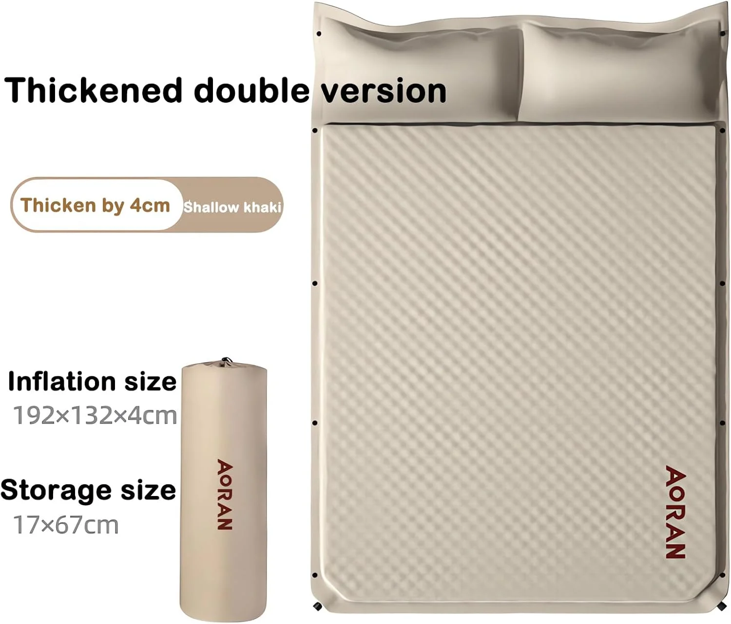 تخت بادی تشکی AUTOYSUR، تشک بادی با پمپ شارژی داخلی، تخت خواب بادی مخملی راحت و قابل حمل، تخت بادی با ارتفاع 16 اینچ مناسب منزل، مهمان، مسافرت، جابجایی و کمپینگ (دو نفره - 3 سانتی متر) تخت بادی تشکی AUTOYSUR، تشک بادی با پمپ شارژی داخلی، تخت خواب بادی مخملی راحت و قابل حمل، تخت بادی با ارتفاع 16 اینچ مناسب منزل، مهمان، مسافرت، جابجایی و کمپینگ (دو نفره - 3 سانتی متر)