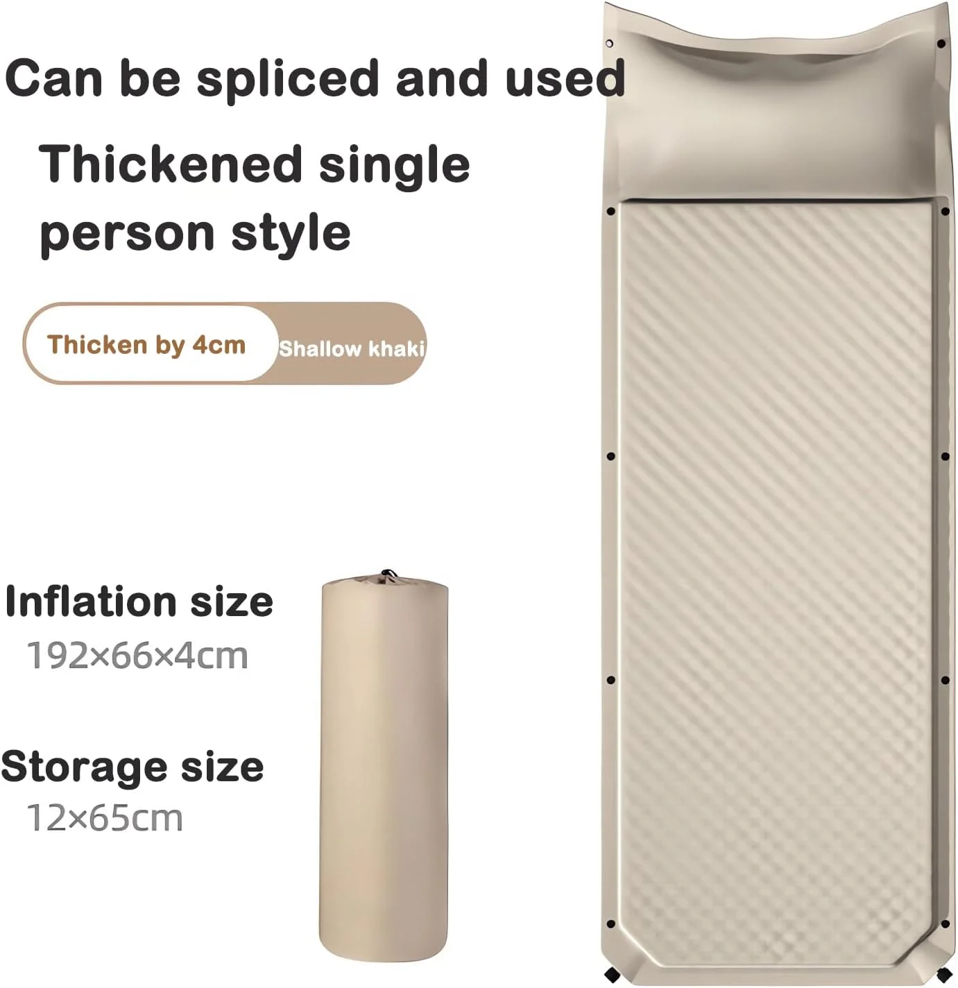 تخت بادی تشکی AUTOYSUR، تشک بادی با پمپ شارژی داخلی، تخت خواب بادی مخملی راحت و قابل حمل، تخت بادی با ارتفاع 16 اینچ مناسب منزل، مهمان، مسافرت، جابجایی و کمپینگ (دو نفره - 3 سانتی متر) تخت بادی تشکی AUTOYSUR، تشک بادی با پمپ شارژی داخلی، تخت خواب بادی مخملی راحت و قابل حمل، تخت بادی با ارتفاع 16 اینچ مناسب منزل، مهمان، مسافرت، جابجایی و کمپینگ (دو نفره - 3 سانتی متر)