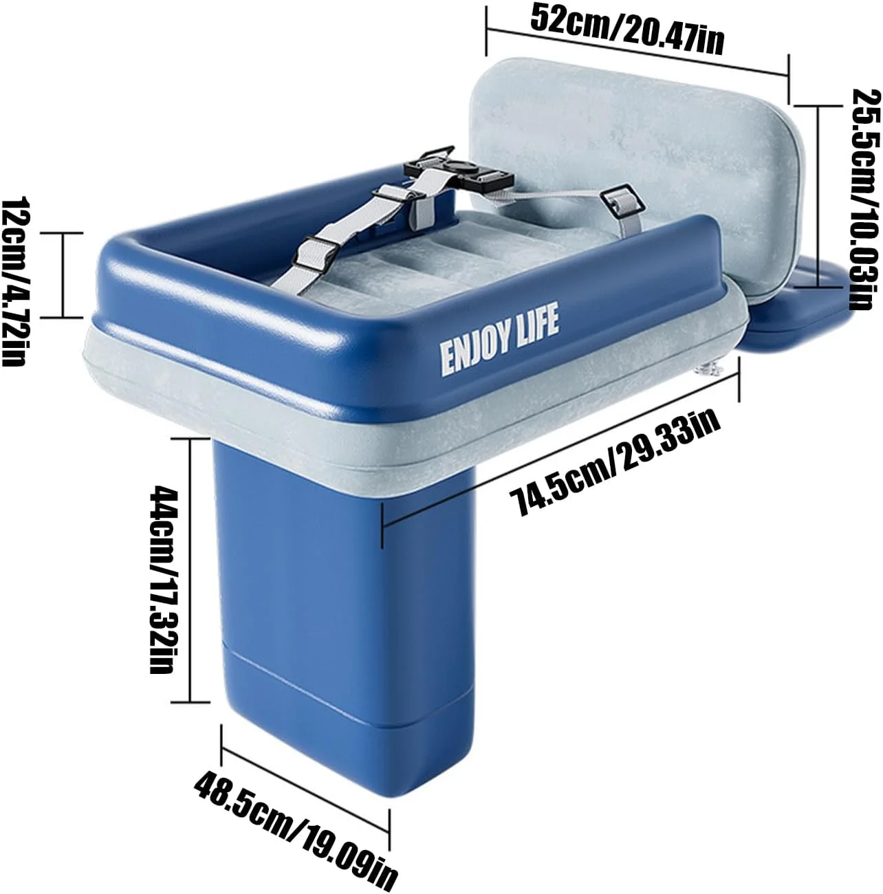 تخت خواب بادی کودک برای هواپیما، تخت مسافرتی بادی کودک | تشک بادی نرم و تاشو برای نوزاد مناسب برای مهد کودک، پرواز، کمپینگ، قطار، هتل، صندلی ماشین و سفر جاده ای تخت خواب بادی کودک برای هواپیما، تخت مسافرتی بادی کودک | تشک بادی نرم و تاشو برای نوزاد مناسب برای مهد کودک، پرواز، کمپینگ، قطار، هتل، صندلی ماشین و سفر جاده ای