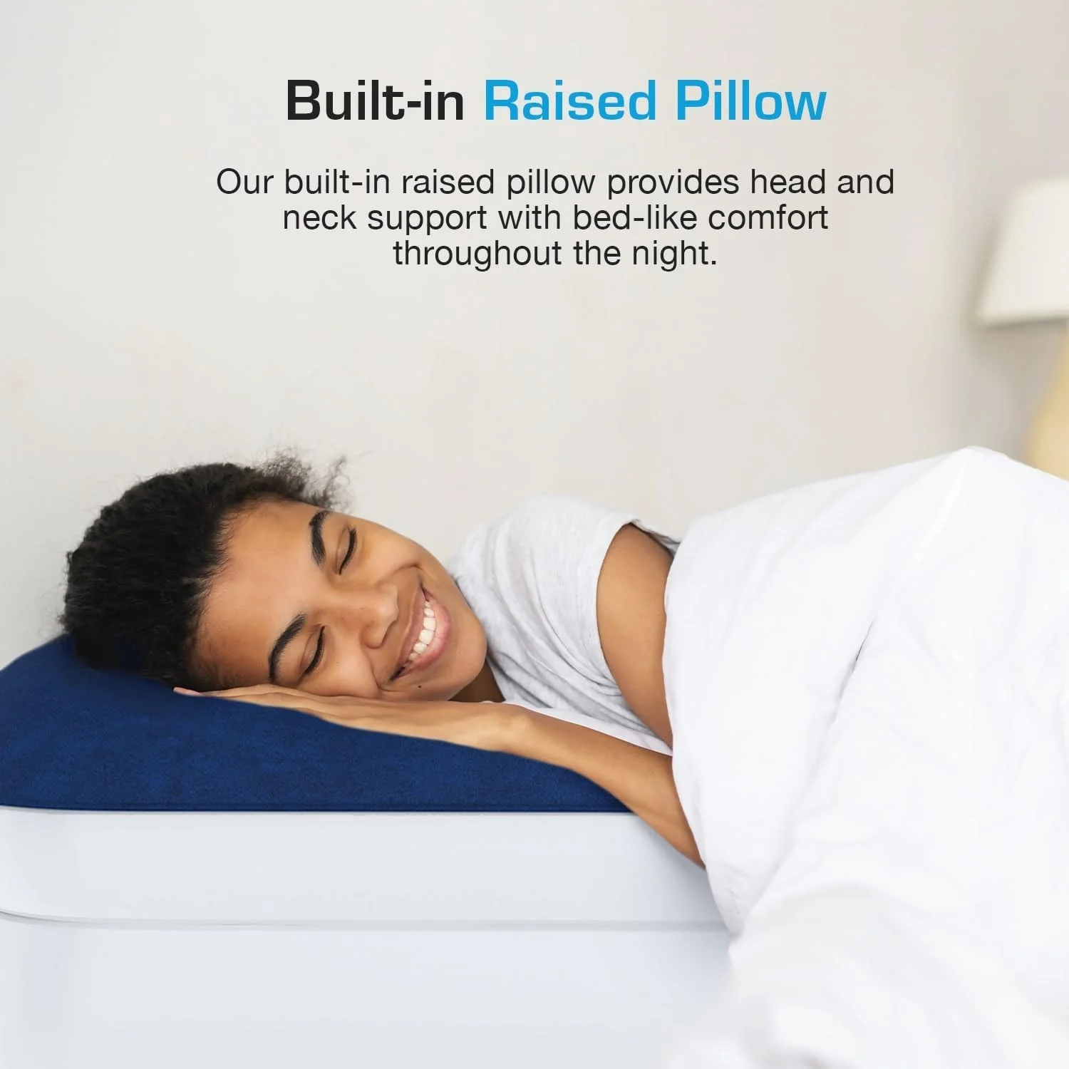 تشک بادی یک نفره لوکس Active Era - تشک بادی مرتفع با پمپ داخلی، بالش برجسته و فناوری تیرآهن ساختار یافته