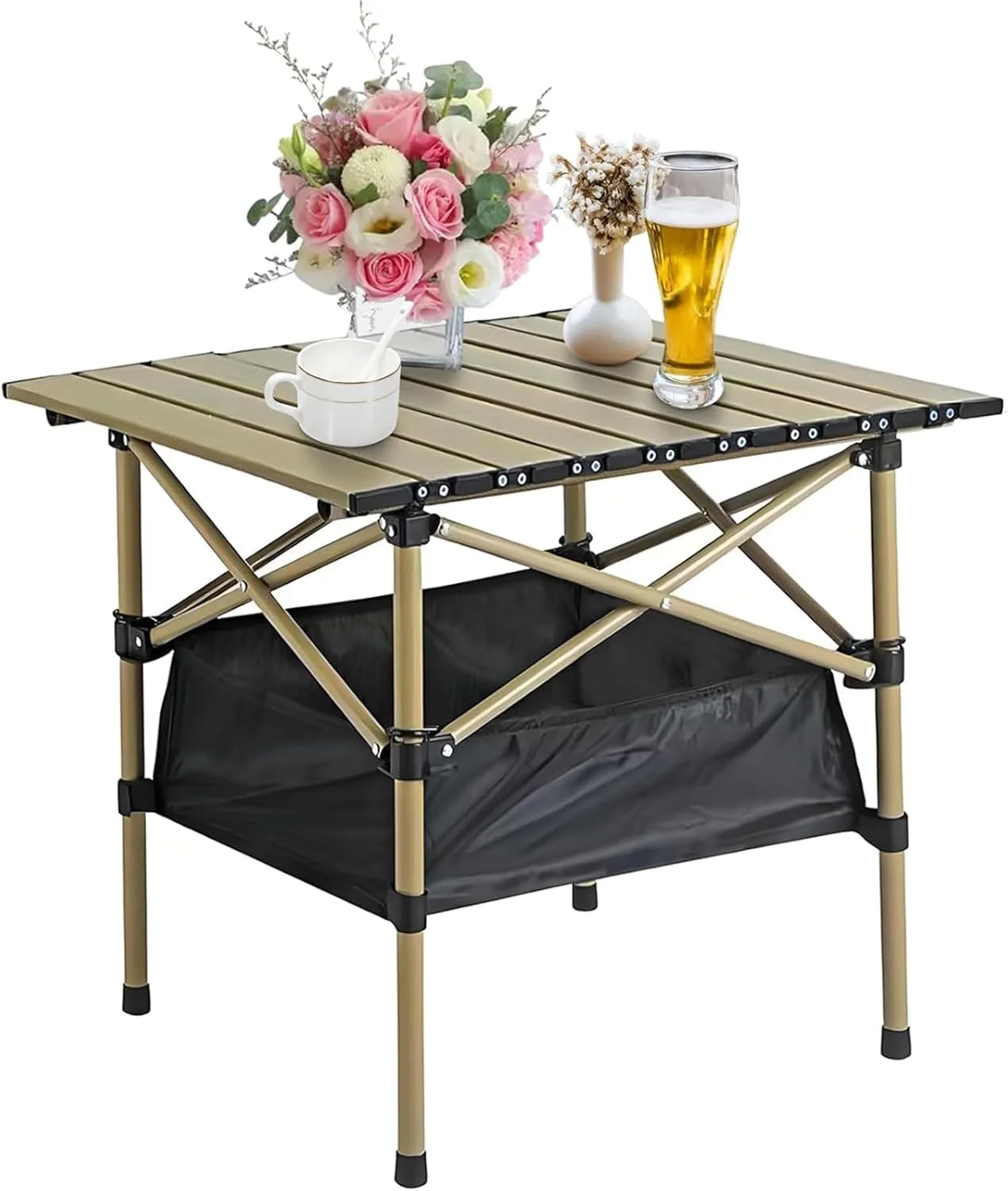 میز تاشو کمپینگ HEYInova، میز کمپینگ قابل حمل، قابل تنظیم، میز کمپ کوچک فوق سبک با کیف نگهداری برای پیک نیک کمپینگ در فضای باز، باربیکیو، ساحل (53 * 52 * 50 سانتی متر) میز تاشو کمپینگ HEYInova، میز کمپینگ قابل حمل، قابل تنظیم، میز کمپ کوچک فوق سبک با کیف نگهداری برای پیک نیک کمپینگ در فضای باز، باربیکیو، ساحل (53 * 52 * 50 سانتی متر)