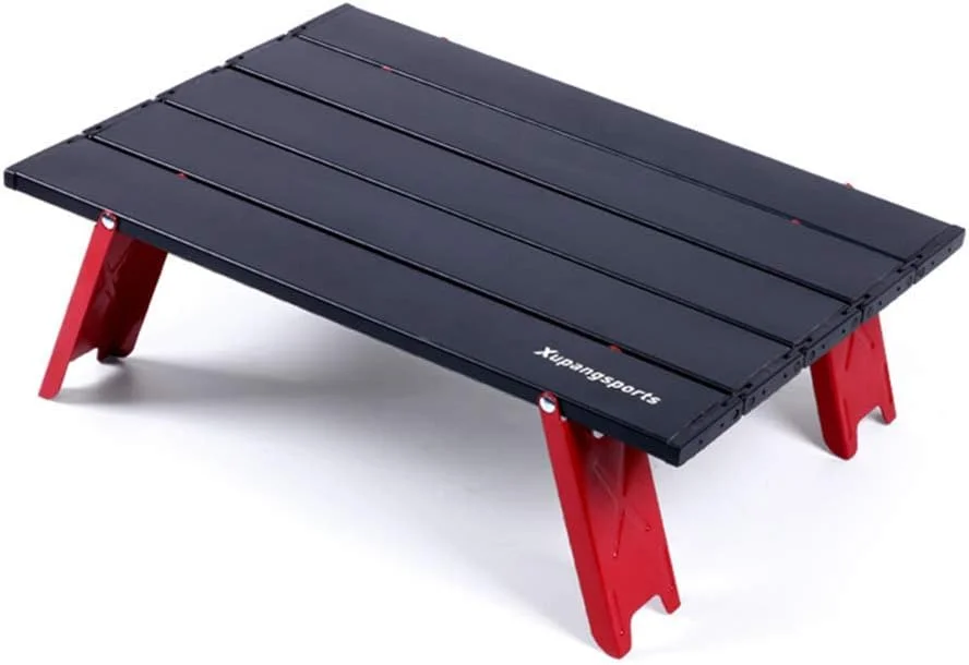 میز تاشو قابل حمل Conobo، مناسب کمپینگ، مبلمان فضای باز، میز تخت کامپیوتر، میز پیک نیک، آلیاژ آلومینیوم سبک و فوق العاده سبک