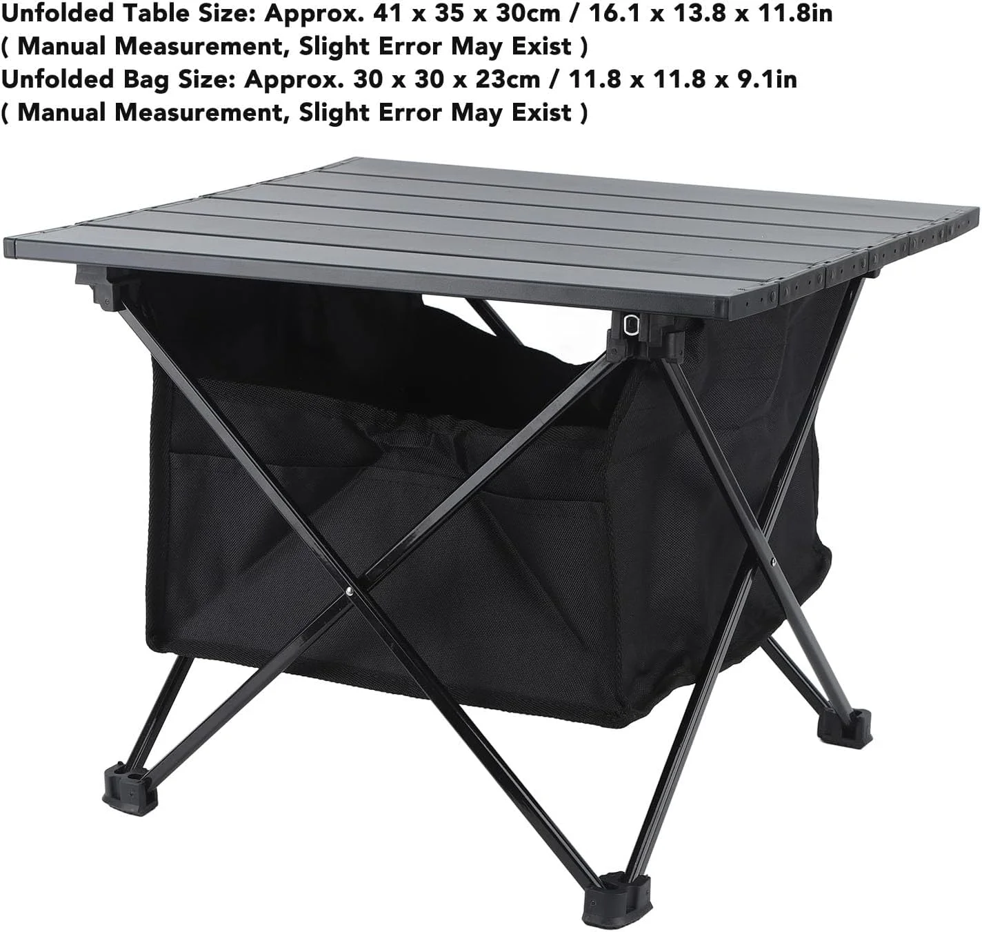 میز تاشو کمپینگ Zudoo به همراه کیف نگهداری، میز کمپینگ قابل حمل تاشو آلیاژ آلومینیوم فوق سبک ضد آب، میز سبک وزن ضد لغزش مناسب مهمانی، پیاده روی، ساحل، پیک نیک و ماهیگیری میز تاشو کمپینگ Zudoo به همراه کیف نگهداری، میز کمپینگ قابل حمل تاشو آلیاژ آلومینیوم فوق سبک ضد آب، میز سبک وزن ضد لغزش مناسب مهمانی، پیاده روی، ساحل، پیک نیک و ماهیگیری