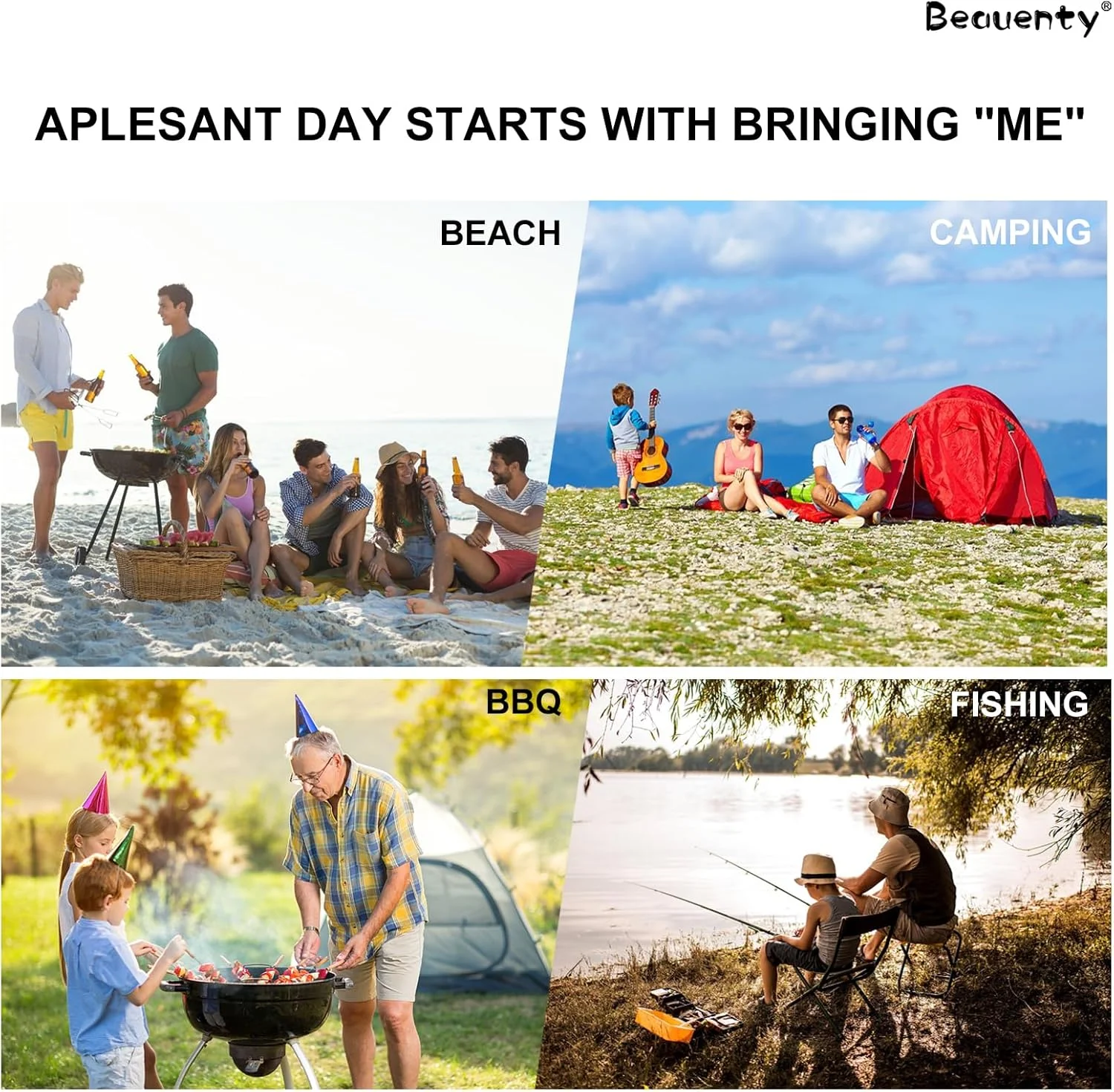 میز کمپینگ فوق سبک و قابل حمل Beauenty، میز تاشو با کیف حمل، میز فضای باز برای پخت و پز در فضای باز، پیک نیک، مسافرت، باربیکیو (کوچک) میز کمپینگ فوق سبک و قابل حمل Beauenty، میز تاشو با کیف حمل، میز فضای باز برای پخت و پز در فضای باز، پیک نیک، مسافرت، باربیکیو (کوچک)