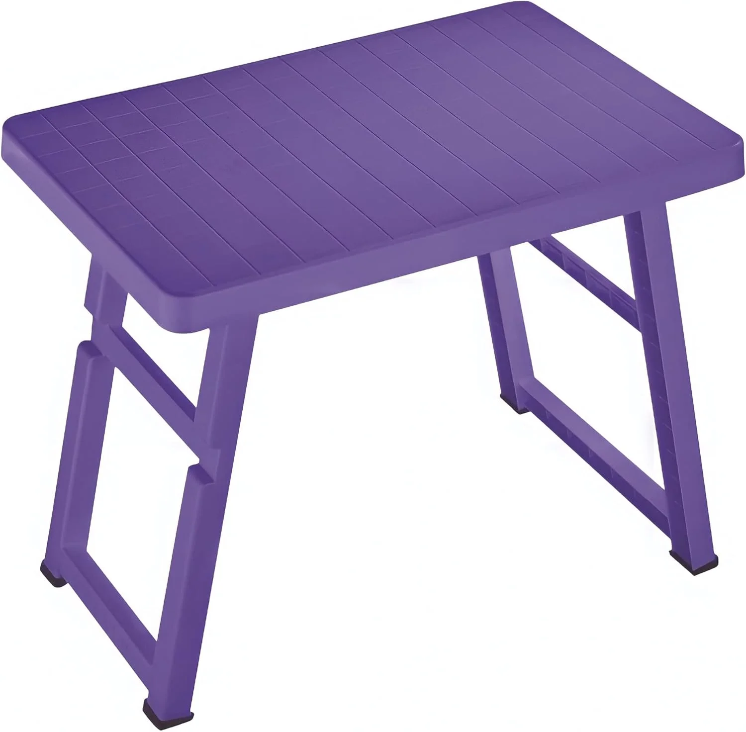 میز تاشو قابل حمل COOLBABY Witforms مناسب فضای باز، سایز L، ابعاد 72 سانتی متر x 48 سانتی متر x 57 سانتی متر - ایده آل برای کمپینگ، پیک نیک، ساحل، آشپزی در فضای باز و موارد دیگر - مقاوم در برابر آب و زنگ زدگی (بنفش)