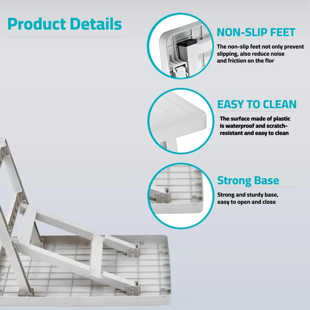 میز تاشو قابل حمل COOLBABY Witforms مناسب فضای باز، سایز L، ابعاد 72 سانتی متر x 48 سانتی متر x 57 سانتی متر - ایده آل برای کمپینگ، پیک نیک، ساحل، آشپزی در فضای باز و موارد دیگر - مقاوم در برابر آب و زنگ زدگی (بنفش) میز تاشو قابل حمل COOLBABY Witforms مناسب فضای باز، سایز L، ابعاد 72 سانتی متر x 48 سانتی متر x 57 سانتی متر - ایده آل برای کمپینگ، پیک نیک، ساحل، آشپزی در فضای باز و موارد دیگر - مقاوم در برابر آب و زنگ زدگی (بنفش)