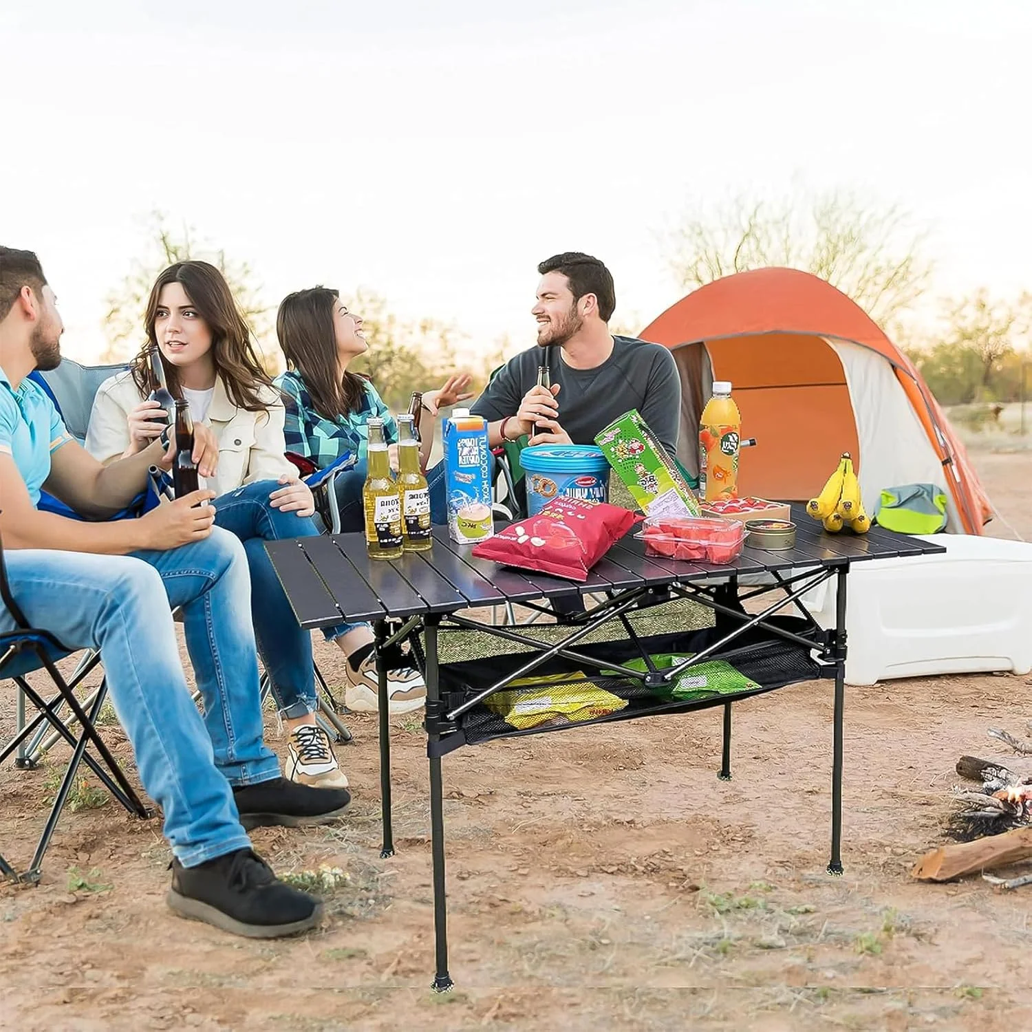 میز تاشو آچارد، میز تاشو کمپینگ، میز رول تاپ با کیف توری، میز رول آپ با سازمان دهنده توری و کیف حمل، میز تاشو ساحلی برای کمپینگ، ساحل، پیک نیک، باربیکیو (92 * 55 * 50CM) میز تاشو آچارد، میز تاشو کمپینگ، میز رول تاپ با کیف توری، میز رول آپ با سازمان دهنده توری و کیف حمل، میز تاشو ساحلی برای کمپینگ، ساحل، پیک نیک، باربیکیو (92 * 55 * 50CM)