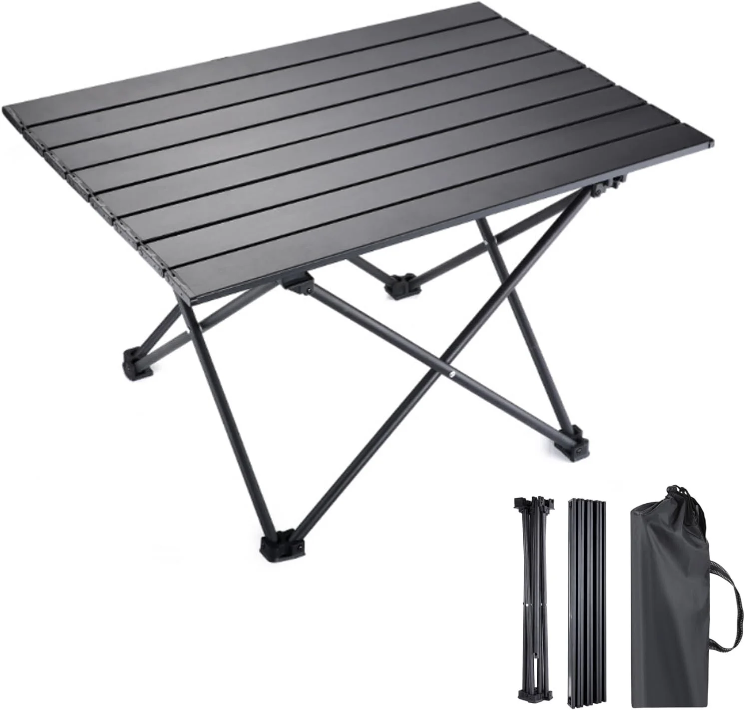 میز کمپینگ فوق سبک و قابل حمل Beauenty، میز تاشو با کیف حمل، میز فضای باز برای پخت و پز در فضای باز، پیک نیک، مسافرت، باربیکیو (کوچک) میز کمپینگ فوق سبک و قابل حمل Beauenty، میز تاشو با کیف حمل، میز فضای باز برای پخت و پز در فضای باز، پیک نیک، مسافرت، باربیکیو (کوچک)