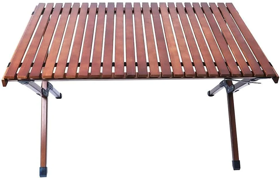 میز چوبی تاشو قابل حمل YAHOME - میز پیک نیک تاشو چند منظوره مناسب فضای باز و داخل خانه، میز چوبی رولی با کیف برای پیک نیک، کمپینگ، مسافرت، ساحل، مهمانی، پاسیو، باربیکیو باغ میز چوبی تاشو قابل حمل YAHOME - میز پیک نیک تاشو چند منظوره مناسب فضای باز و داخل خانه، میز چوبی رولی با کیف برای پیک نیک، کمپینگ، مسافرت، ساحل، مهمانی، پاسیو، باربیکیو باغ