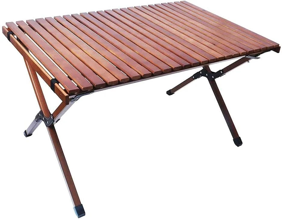 میز چوبی تاشو قابل حمل YAHOME - میز پیک نیک تاشو چند منظوره مناسب فضای باز و داخل خانه، میز چوبی رولی با کیف برای پیک نیک، کمپینگ، مسافرت، ساحل، مهمانی، پاسیو، باربیکیو باغ میز چوبی تاشو قابل حمل YAHOME - میز پیک نیک تاشو چند منظوره مناسب فضای باز و داخل خانه، میز چوبی رولی با کیف برای پیک نیک، کمپینگ، مسافرت، ساحل، مهمانی، پاسیو، باربیکیو باغ