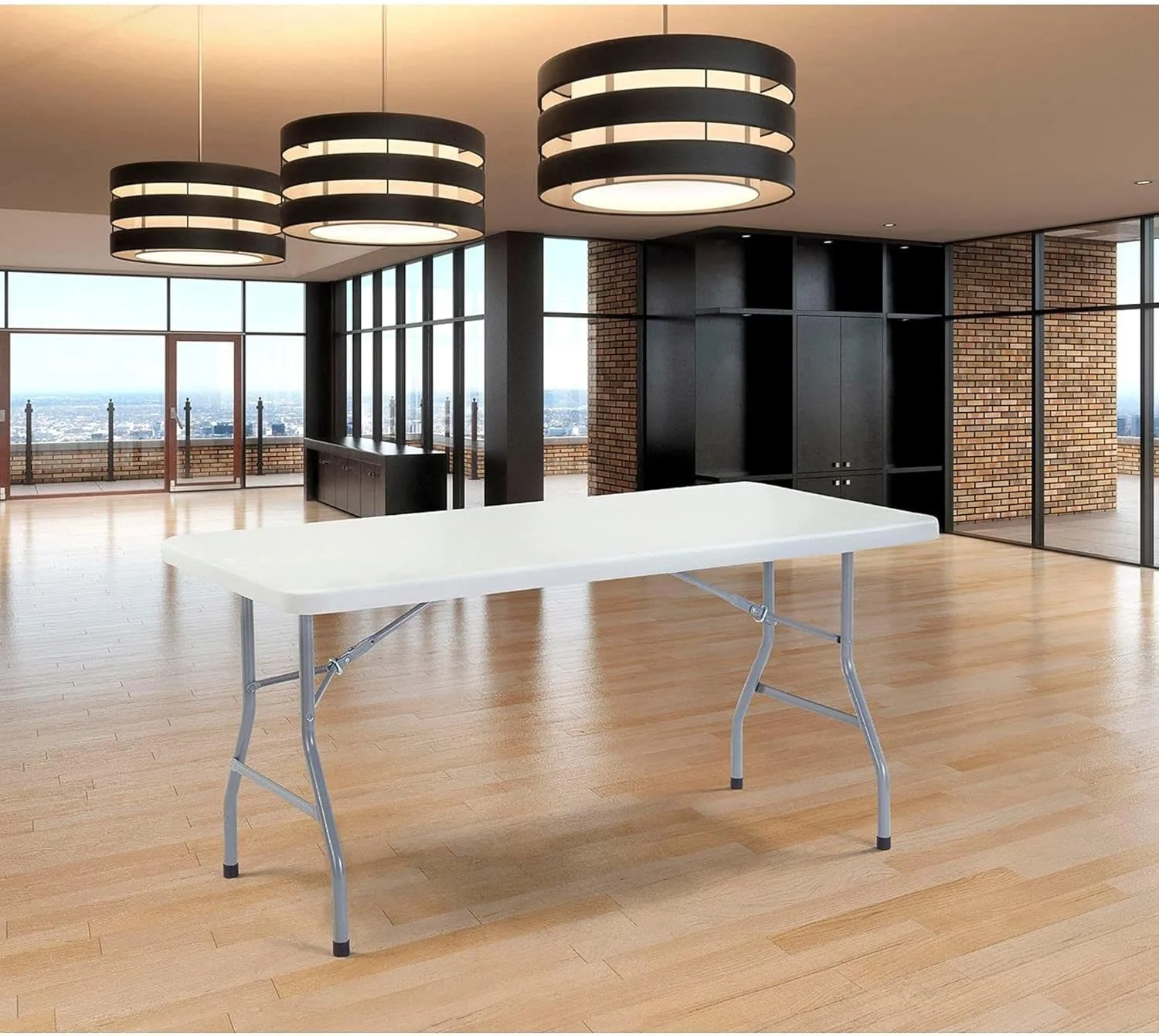 میز پلاستیکی چند منظوره یولان مناسب فضای باز، میز کاربردی سنگین برای داخل و خارج از منزل، کمپینگ، پیک نیک، باربیکیو و موارد دیگر ZC180-0377 میز پلاستیکی چند منظوره یولان مناسب فضای باز، میز کاربردی سنگین برای داخل و خارج از منزل، کمپینگ، پیک نیک، باربیکیو و موارد دیگر ZC180-0377