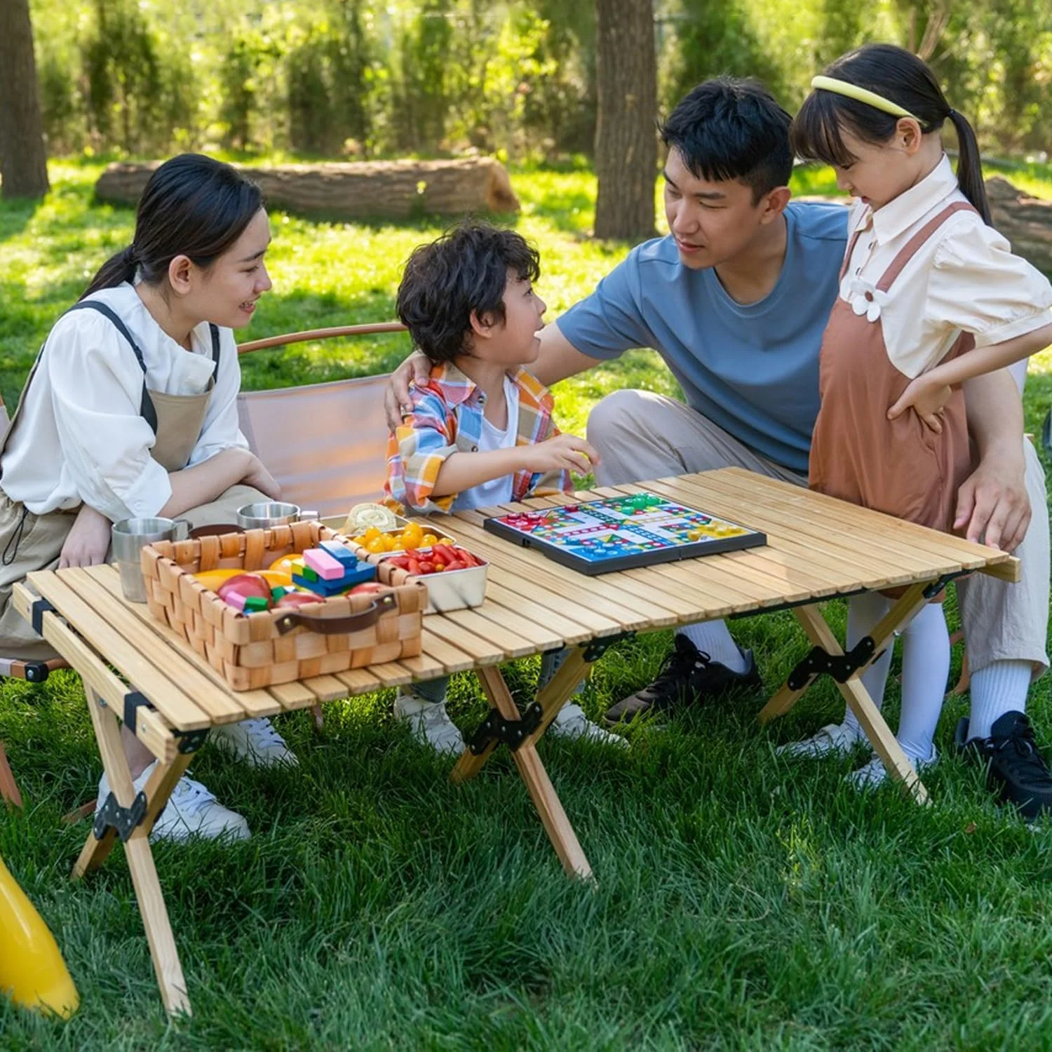 میز تاشو بزرگ کمپینگ STAYOUNG، 115x60 سانتی متر، میز رول آپ قابل حمل با کیف حمل، قاب آلومینیومی سبک وزن برای پیک نیک در فضای باز، باربیکیو، ساحل، حیاط خلوت (قهوه ای) میز تاشو بزرگ کمپینگ STAYOUNG، 115x60 سانتی متر، میز رول آپ قابل حمل با کیف حمل، قاب آلومینیومی سبک وزن برای پیک نیک در فضای باز، باربیکیو، ساحل، حیاط خلوت (قهوه ای)