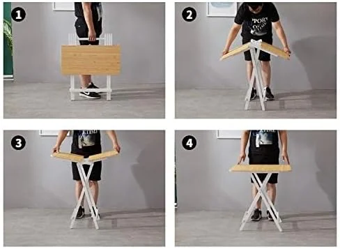 میز تاشو چند منظوره KH، میز مربع چوبی، میز کمپینگ قابل حمل، میز ناهار خوری، باغ، پیک نیک، میز قهوه (رنگ A) میز تاشو چند منظوره KH، میز مربع چوبی، میز کمپینگ قابل حمل، میز ناهار خوری، باغ، پیک نیک، میز قهوه (رنگ A)