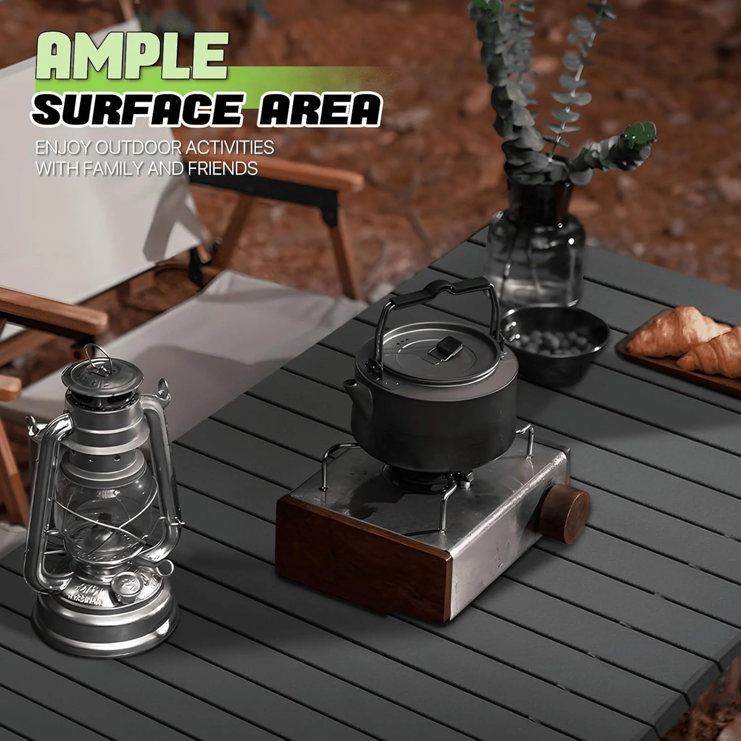 میز تاشو قابل حمل پیک نیک و کمپینگ VIBZONFU، میز آلومینیومی رول آپ با کیف حمل آسان برای استفاده در فضای داخلی، فضای باز، کمپینگ، ساحل، حیاط خلوت، باربیکیو، مهمانی، پاسیو، پیک نیک (متوسط) میز تاشو قابل حمل پیک نیک و کمپینگ VIBZONFU، میز آلومینیومی رول آپ با کیف حمل آسان برای استفاده در فضای داخلی، فضای باز، کمپینگ، ساحل، حیاط خلوت، باربیکیو، مهمانی، پاسیو، پیک نیک (متوسط)