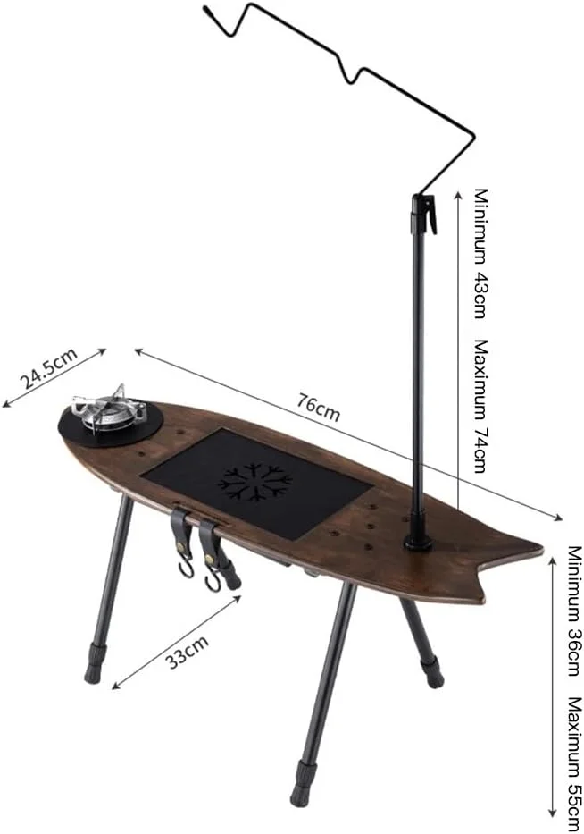 میز چای تاشو و قابل حمل برای کمپینگ با سینی زهکشی و پایه های قابل تنظیم، میز پیک نیک فوق سبک و جمع و جور با کیف حمل، میز کمپینگ برای باغ، ساحل، مسافرت میز چای تاشو و قابل حمل برای کمپینگ با سینی زهکشی و پایه های قابل تنظیم، میز پیک نیک فوق سبک و جمع و جور با کیف حمل، میز کمپینگ برای باغ، ساحل، مسافرت