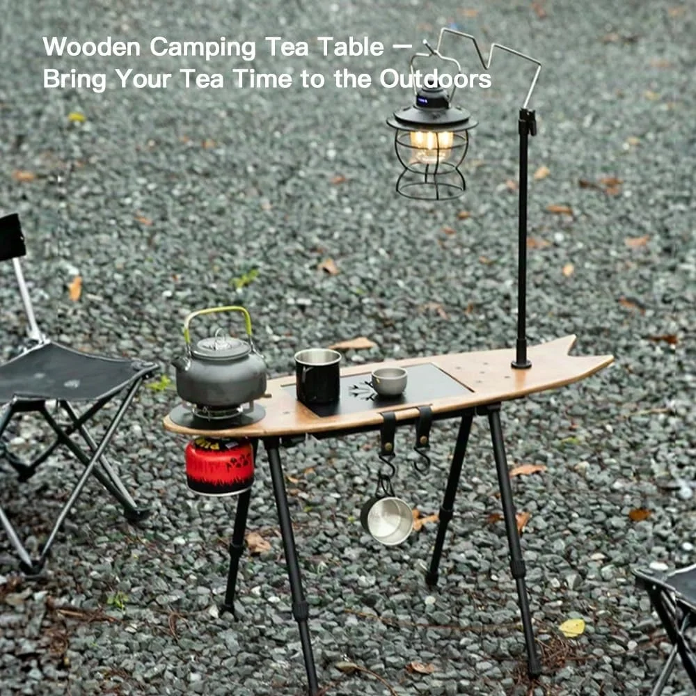 میز چای تاشو و قابل حمل برای کمپینگ با سینی زهکشی و پایه های قابل تنظیم، میز پیک نیک فوق سبک و جمع و جور با کیف حمل، میز کمپینگ برای باغ، ساحل، مسافرت میز چای تاشو و قابل حمل برای کمپینگ با سینی زهکشی و پایه های قابل تنظیم، میز پیک نیک فوق سبک و جمع و جور با کیف حمل، میز کمپینگ برای باغ، ساحل، مسافرت