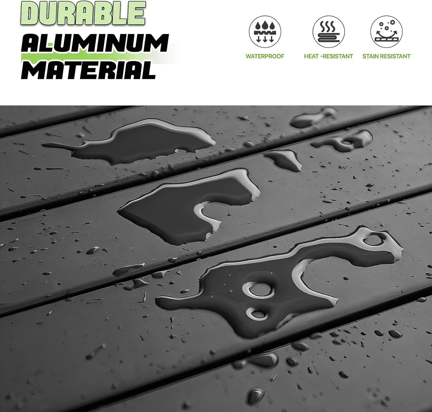 میز تاشو قابل حمل پیک نیک و کمپینگ VIBZONFU، میز آلومینیومی رول آپ با کیف حمل آسان برای استفاده در فضای داخلی، فضای باز، کمپینگ، ساحل، حیاط خلوت، باربیکیو، مهمانی، پاسیو، پیک نیک (متوسط) میز تاشو قابل حمل پیک نیک و کمپینگ VIBZONFU، میز آلومینیومی رول آپ با کیف حمل آسان برای استفاده در فضای داخلی، فضای باز، کمپینگ، ساحل، حیاط خلوت، باربیکیو، مهمانی، پاسیو، پیک نیک (متوسط)