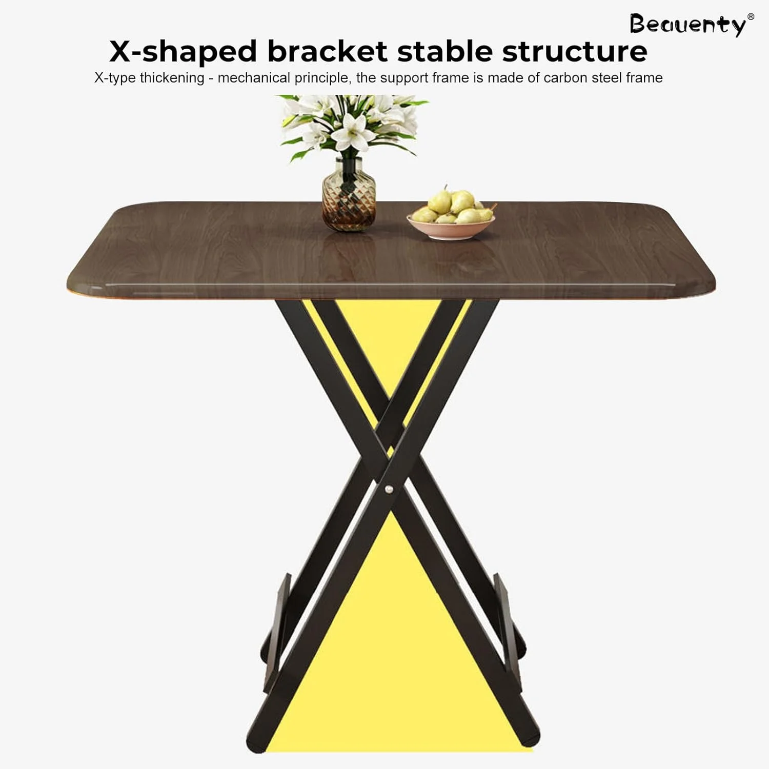 میز پیک نیک چوبی Beauenty، میز تاشو مربعی برای کمپینگ در فضای باز، میز چند منظوره 60 * 60 سانتی متر، میز کمپینگ سنگین، میز ناهار خوری چوبی، باغ، میز قهوه (قهوه ای) میز پیک نیک چوبی Beauenty، میز تاشو مربعی برای کمپینگ در فضای باز، میز چند منظوره 60 * 60 سانتی متر، میز کمپینگ سنگین، میز ناهار خوری چوبی، باغ، میز قهوه (قهوه ای)