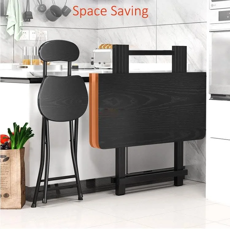 میز پیک نیک تاشو، میز کمپینگ قابل حمل با طراحی ساده و صرفه جویی در فضا، میز ناهار خوری تاشو و مقاوم برای اتاق نشیمن، آشپزخانه و باغ (طرح چوب روشن، 80 سانتی متر)