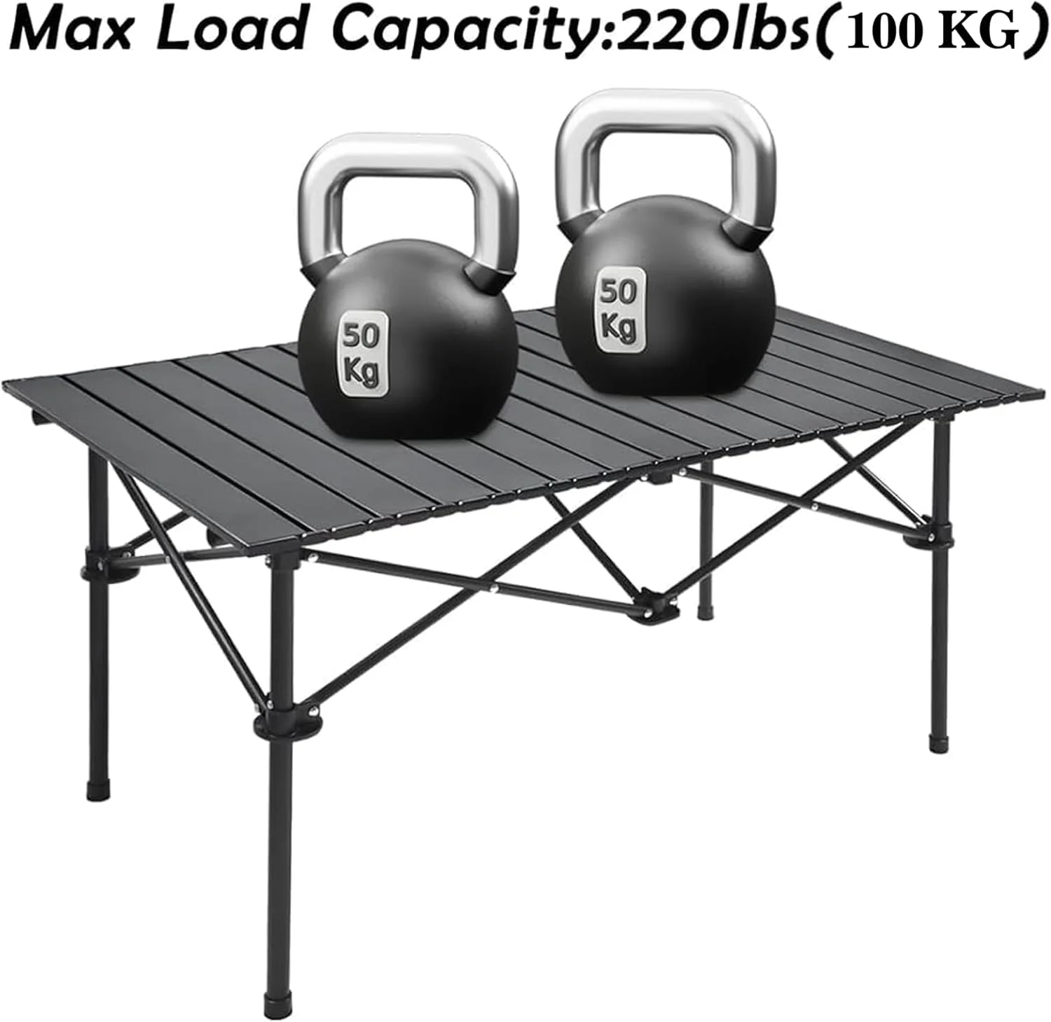 میز تاشو کمپینگ سولفر، میز آلومینیومی سبک وزن با کیف حمل، قابل حمل و آسان برای حمل، ایده آل برای کمپینگ، پیک نیک، پیاده روی و استفاده در فضای باز میز تاشو کمپینگ سولفر، میز آلومینیومی سبک وزن با کیف حمل، قابل حمل و آسان برای حمل، ایده آل برای کمپینگ، پیک نیک، پیاده روی و استفاده در فضای باز