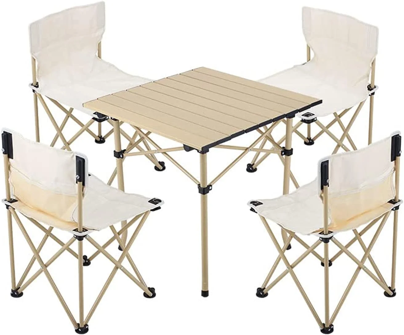 COOLBABY ست میز و صندلی تاشو مناسب پیک نیک، کمپینگ و باربیکیو، مدل 92 * 55 * 54 COOLBABY ست میز و صندلی تاشو مناسب پیک نیک، کمپینگ و باربیکیو، مدل 92 * 55 * 54