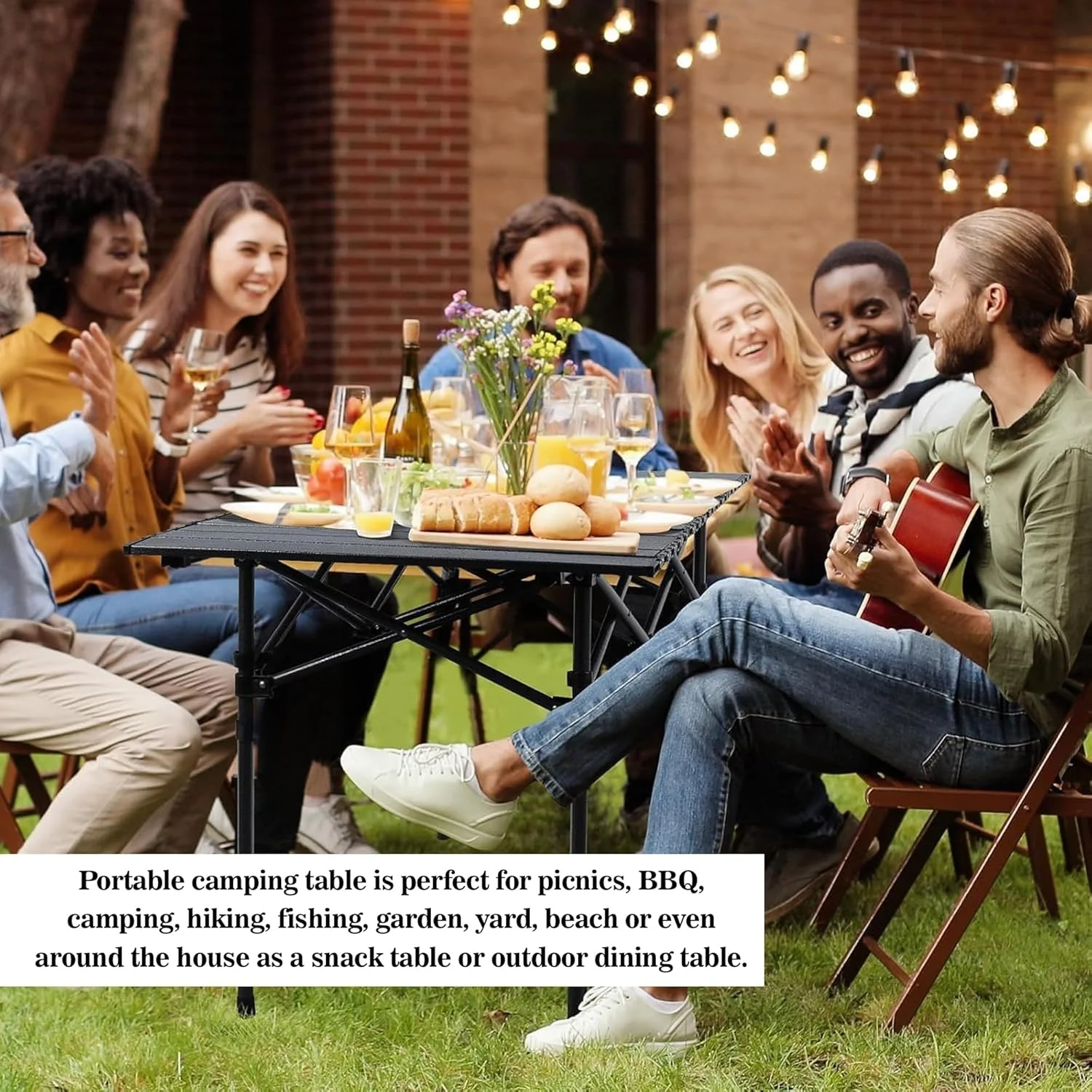 میز تاشو کمپینگ سولفر، میز آلومینیومی سبک وزن با کیف حمل، قابل حمل و آسان برای حمل، ایده آل برای کمپینگ، پیک نیک، پیاده روی و استفاده در فضای باز میز تاشو کمپینگ سولفر، میز آلومینیومی سبک وزن با کیف حمل، قابل حمل و آسان برای حمل، ایده آل برای کمپینگ، پیک نیک، پیاده روی و استفاده در فضای باز