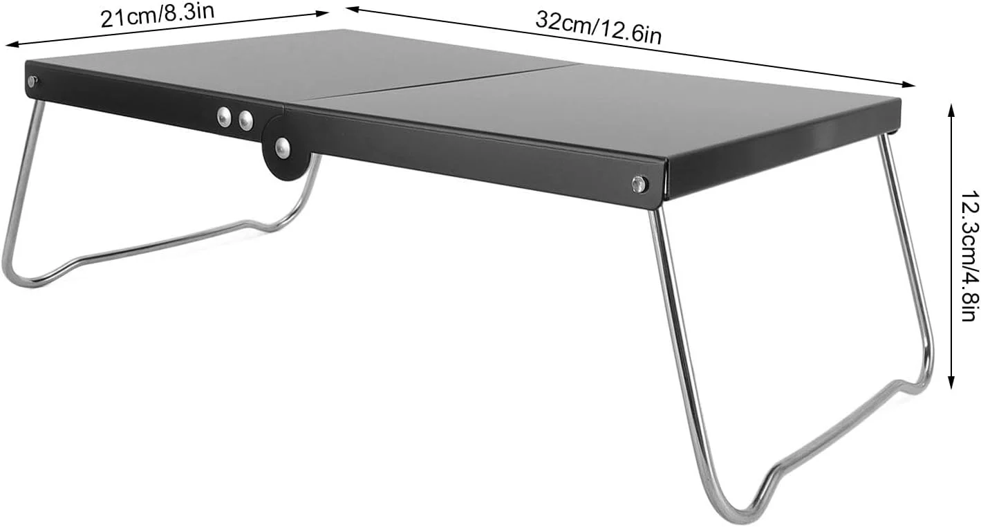 میز تاشو کمپینگ Gernie، میز کمپینگ تاشو مسافرتی قابل حمل با ارتفاع 4.8، میز کم ارتفاع استیل ضد زنگ محکم با کیف حمل، ایده آل برای پیک نیک، مسافرت، ساحل، نشستن روی زمین میز تاشو کمپینگ Gernie، میز کمپینگ تاشو مسافرتی قابل حمل با ارتفاع 4.8، میز کم ارتفاع استیل ضد زنگ محکم با کیف حمل، ایده آل برای پیک نیک، مسافرت، ساحل، نشستن روی زمین