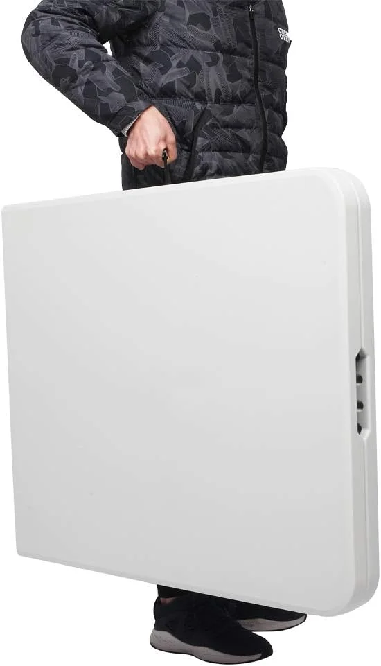 میز تاشو قابل حمل 180 سانتی متری، مناسب برای فضای باز، مهمانی، میز ناهارخوری برای 8 نفر، میز پلاستیکی پیک نیک و کمپینگ با فریم فلزی سنگین و دستگیره حمل، مناسب برای باغ، حیاط، مهمانی خانگی و عروسی میز تاشو قابل حمل 180 سانتی متری، مناسب برای فضای باز، مهمانی، میز ناهارخوری برای 8 نفر، میز پلاستیکی پیک نیک و کمپینگ با فریم فلزی سنگین و دستگیره حمل، مناسب برای باغ، حیاط، مهمانی خانگی و عروسی