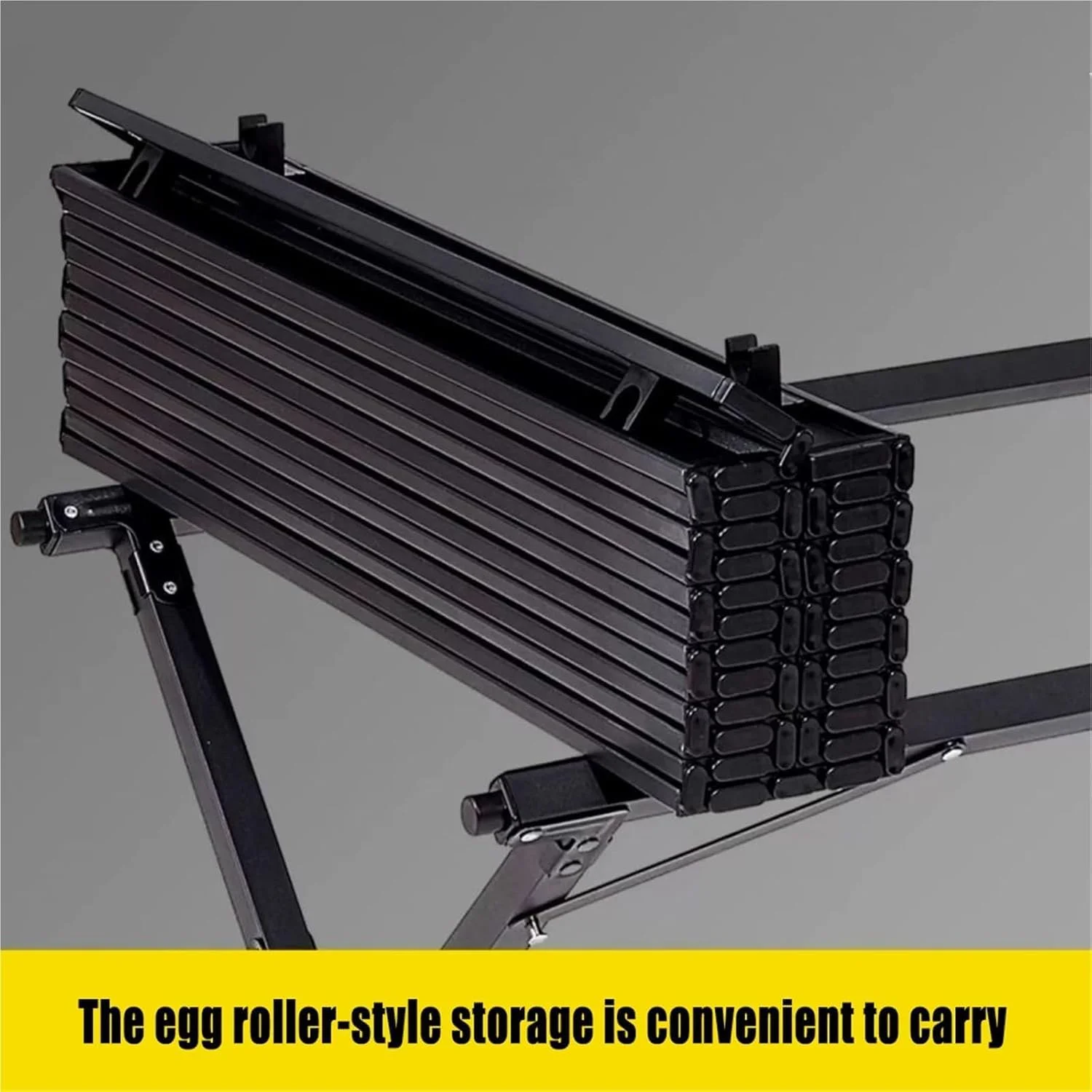 ست میز تاشو مسافرتی قابل حمل با 4 صندلی - میز پیک نیک و صندلی های آلومینیومی سبک وزن مناسب فضای باز، پاسیو، مسافرت (مشکی) ست میز تاشو مسافرتی قابل حمل با 4 صندلی - میز پیک نیک و صندلی های آلومینیومی سبک وزن مناسب فضای باز، پاسیو، مسافرت (مشکی)