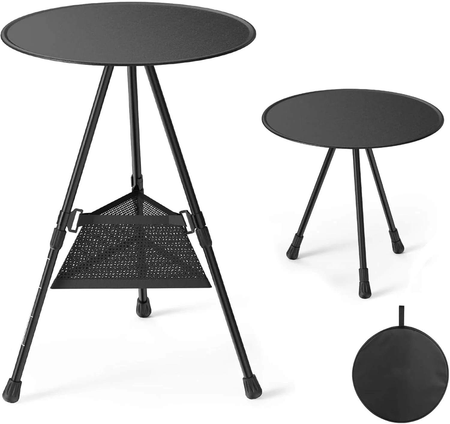 میز تاشو کمپینگ قابل حمل یونیفیس، میز تاشو با ارتفاع قابل تنظیم، میز کوچک و سبک وزن برای فضای باز به همراه کیف توری، میز پیک نیک تاشو برای فضای باز، کمپینگ، باربیکیو، پیک نیک، ساحل، ماهیگیری، پیاده روی میز تاشو کمپینگ قابل حمل یونیفیس، میز تاشو با ارتفاع قابل تنظیم، میز کوچک و سبک وزن برای فضای باز به همراه کیف توری، میز پیک نیک تاشو برای فضای باز، کمپینگ، باربیکیو، پیک نیک، ساحل، ماهیگیری، پیاده روی