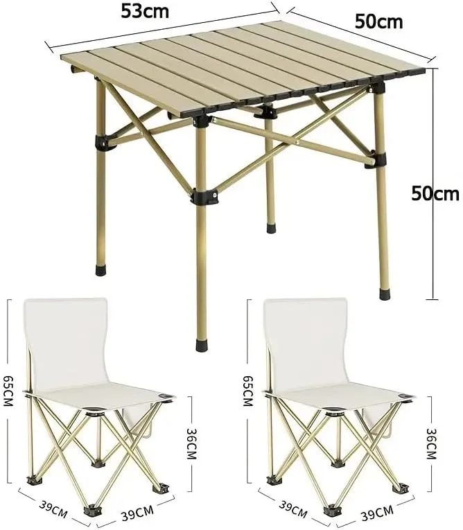 میز و صندلی کمپینگ MOMENT، میز و صندلی تاشو پیک نیک 2 نفره، ست میز تاشو رولی با فضای ذخیره سازی بزرگ و کیف حمل برای مهمانی های باربیکیو در فضای داخلی و خارجی، ماهیگیری، ساحل، 53 سانتی متر (طول) X 50 سانتی متر (عرض) میز و صندلی کمپینگ MOMENT، میز و صندلی تاشو پیک نیک 2 نفره، ست میز تاشو رولی با فضای ذخیره سازی بزرگ و کیف حمل برای مهمانی های باربیکیو در فضای داخلی و خارجی، ماهیگیری، ساحل، 53 سانتی متر (طول) X 50 سانتی متر (عرض)