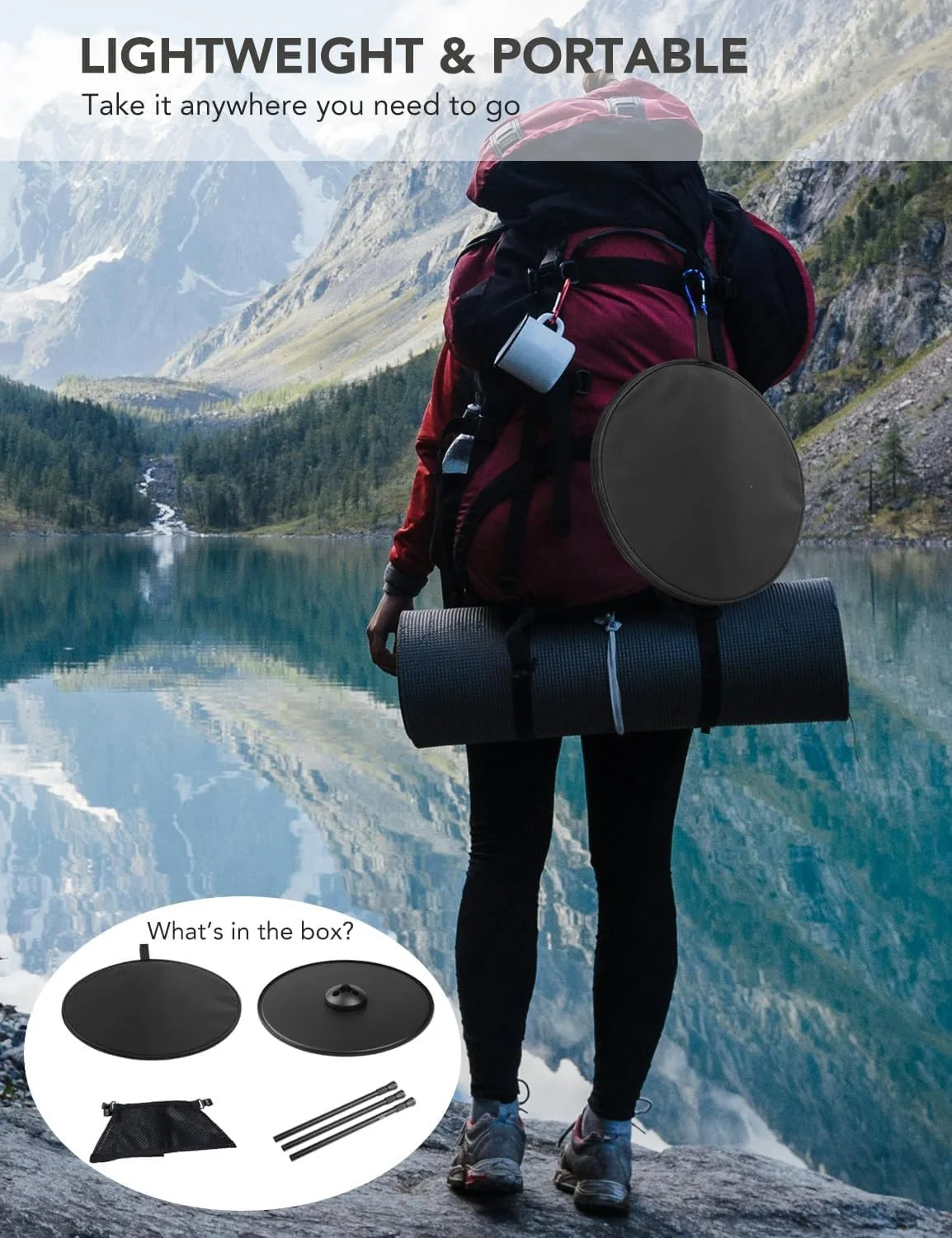 میز تاشو کمپینگ قابل حمل یونیفیس، میز تاشو با ارتفاع قابل تنظیم، میز کوچک و سبک وزن برای فضای باز به همراه کیف توری، میز پیک نیک تاشو برای فضای باز، کمپینگ، باربیکیو، پیک نیک، ساحل، ماهیگیری، پیاده روی میز تاشو کمپینگ قابل حمل یونیفیس، میز تاشو با ارتفاع قابل تنظیم، میز کوچک و سبک وزن برای فضای باز به همراه کیف توری، میز پیک نیک تاشو برای فضای باز، کمپینگ، باربیکیو، پیک نیک، ساحل، ماهیگیری، پیاده روی