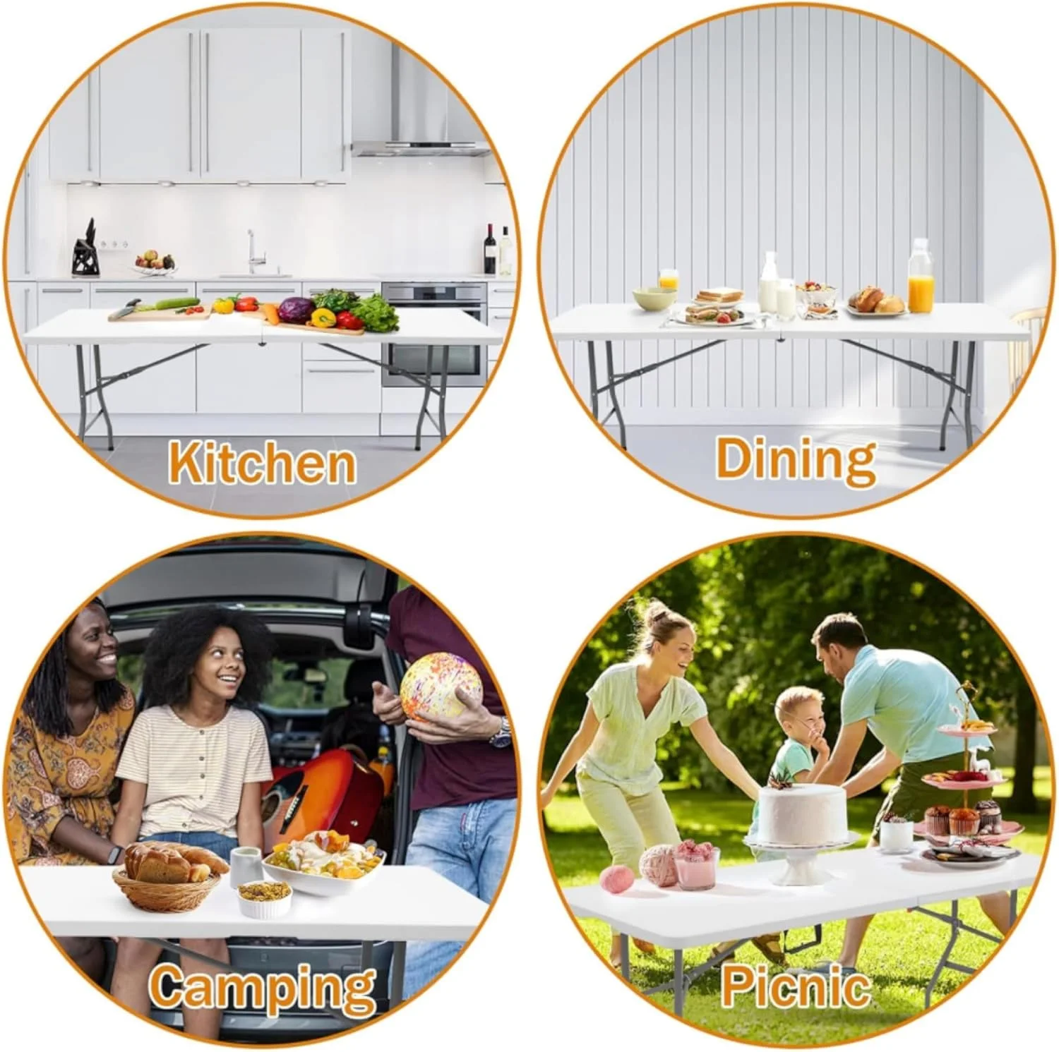 میز تاشو کمپینگ چند منظوره هِکسار مدل سنگین، مناسب پیک نیک، غذاخوری، کاردستی، رویدادهای فضای باز، سبک و بادوام با دستگیره حمل (180x70x74 سانتی متر) میز تاشو کمپینگ چند منظوره هِکسار مدل سنگین، مناسب پیک نیک، غذاخوری، کاردستی، رویدادهای فضای باز، سبک و بادوام با دستگیره حمل (180x70x74 سانتی متر)