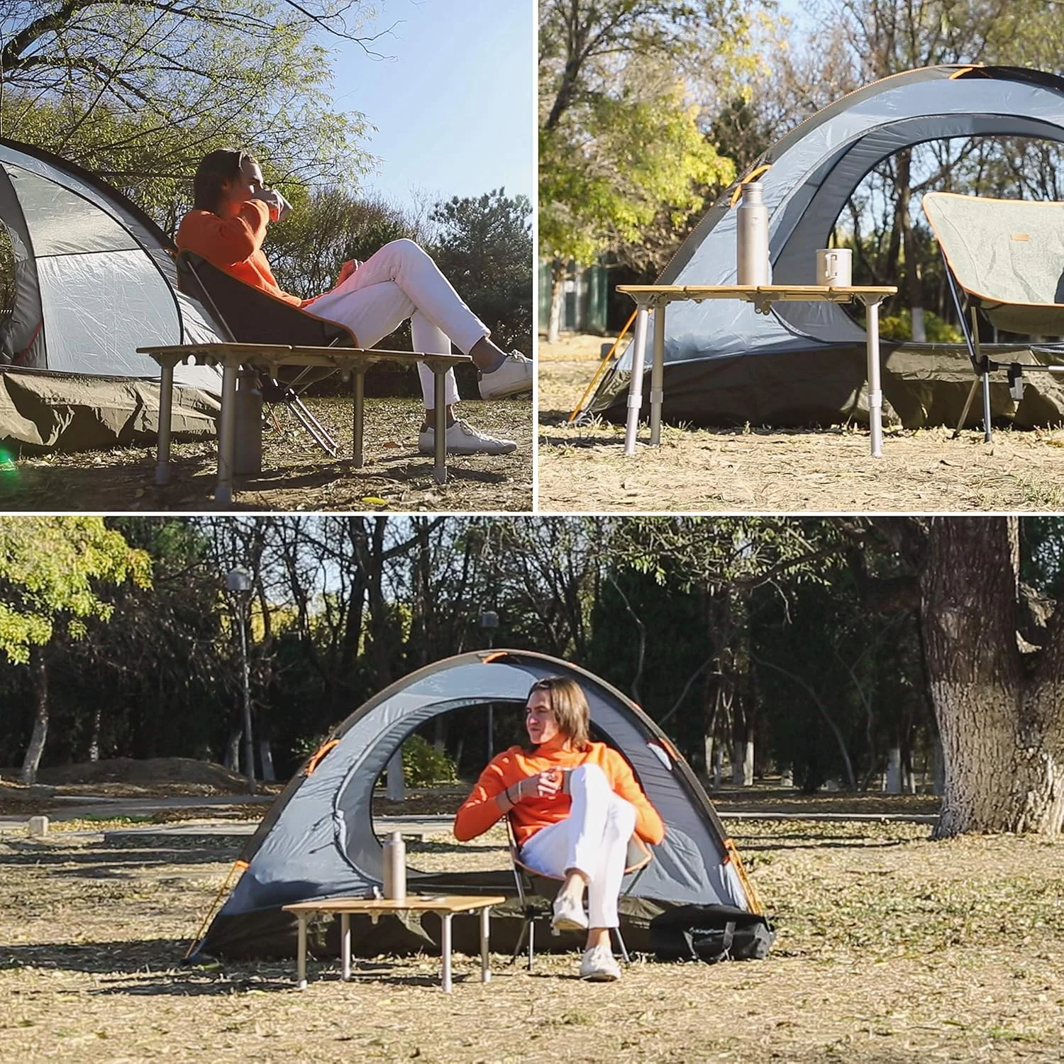 میز تاشو قابل حمل KingCamp از جنس بامبو، قابل تنظیم، ضد اشعه ماوراء بنفش، مناسب پیک نیک، کمپینگ، سه ارتفاع، 2-6 نفره، 60x40x27/40 سانتی متر، زرد، 60x40 سانتی متر، 2 نفره میز تاشو قابل حمل KingCamp از جنس بامبو، قابل تنظیم، ضد اشعه ماوراء بنفش، مناسب پیک نیک، کمپینگ، سه ارتفاع، 2-6 نفره، 60x40x27/40 سانتی متر، زرد، 60x40 سانتی متر، 2 نفره