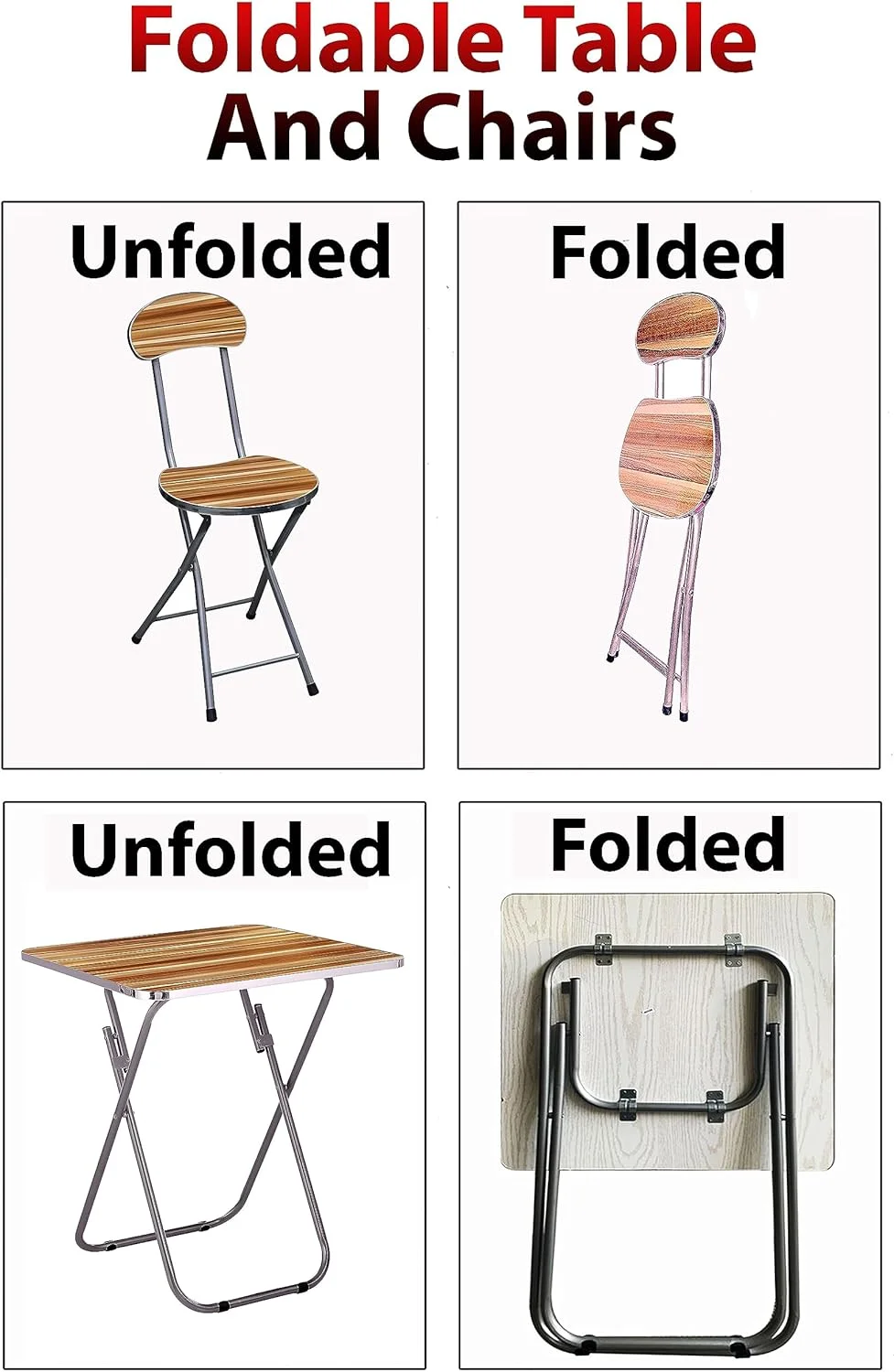 ست میز پیک نیک تاشو قابل حمل و چند منظوره توشیونیکس با صندلی و ساختار آلومینیومی بادوام - ایده آل برای ماجراجویی در فضای باز، مسافرت و دورهمی (چوب ترکیبی (مربع)) ست میز پیک نیک تاشو قابل حمل و چند منظوره توشیونیکس با صندلی و ساختار آلومینیومی بادوام - ایده آل برای ماجراجویی در فضای باز، مسافرت و دورهمی (چوب ترکیبی (مربع))