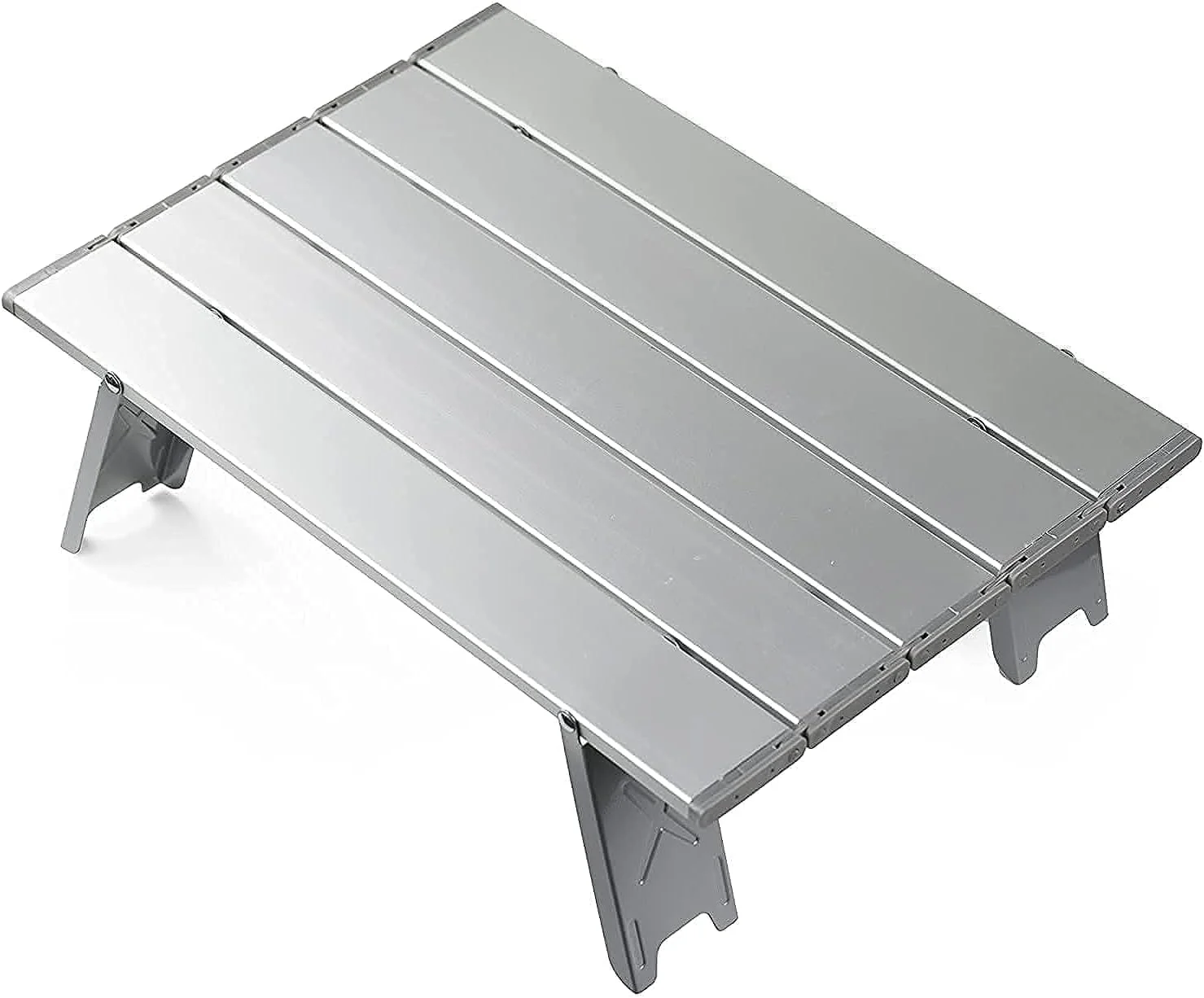 میز کمپینگ، میز تاشو کوچک پیک نیک سبک وزن برای ماهیگیری در فضای باز، پیاده روی و ساحل