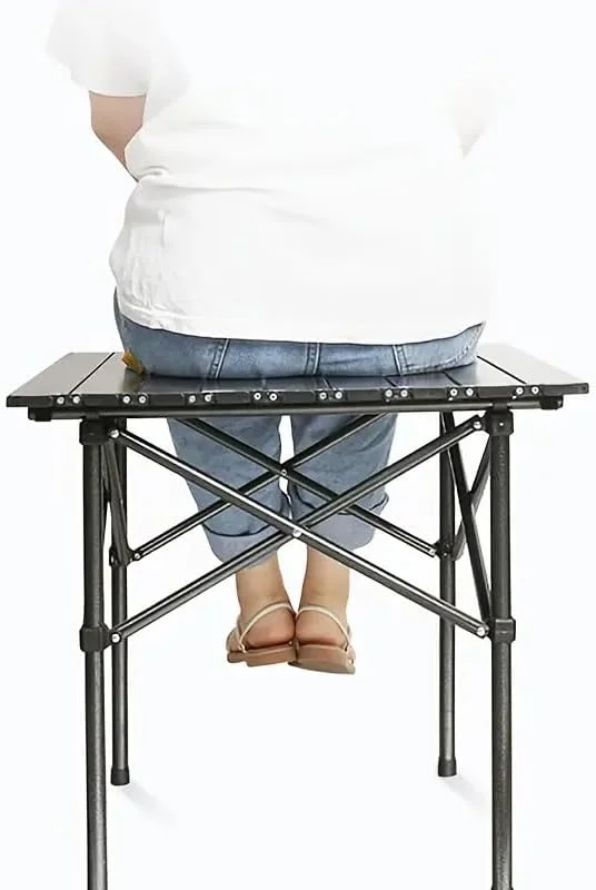 ست میز باغ پاسیو MOMENT، میز و صندلی مبلمان فضای باز، ست میز پیک نیک تاشو قابل حمل، ست بیسترو فضای باز، 1 میز و 2 صندلی