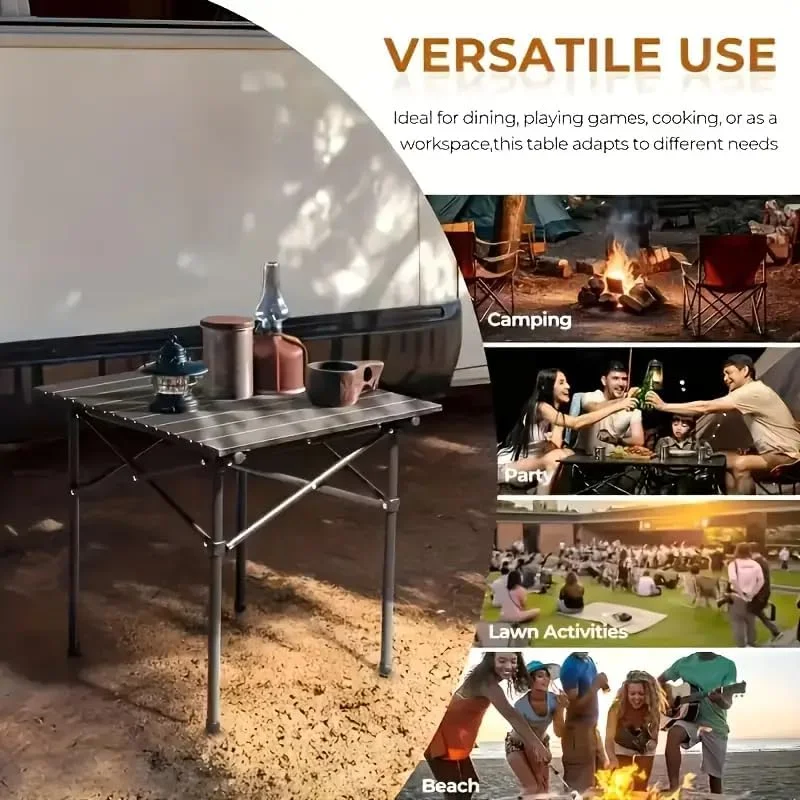 میز و صندلی کمپینگ MOMENT، میز و صندلی تاشو پیک نیک 2 نفره، ست میز تاشو رولی با فضای ذخیره سازی بزرگ و کیف حمل برای مهمانی های باربیکیو در فضای باز و سرپوشیده، ماهیگیری و ساحل، 53 سانتی متر (طول) در 50 سانتی متر (عرض) میز و صندلی کمپینگ MOMENT، میز و صندلی تاشو پیک نیک 2 نفره، ست میز تاشو رولی با فضای ذخیره سازی بزرگ و کیف حمل برای مهمانی های باربیکیو در فضای باز و سرپوشیده، ماهیگیری و ساحل، 53 سانتی متر (طول) در 50 سانتی متر (عرض)