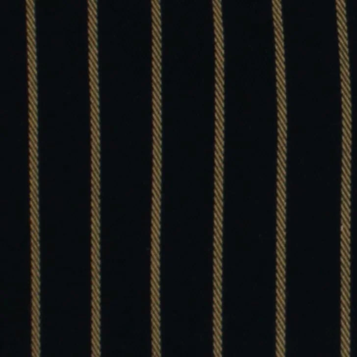 پیراهن آستین بلند مردانه ETERNA، مدل مدرن، راه راه، بدون نیاز به اتو، ضد چروک، 100% پنبه، مشکی-طلایی (23)، 44