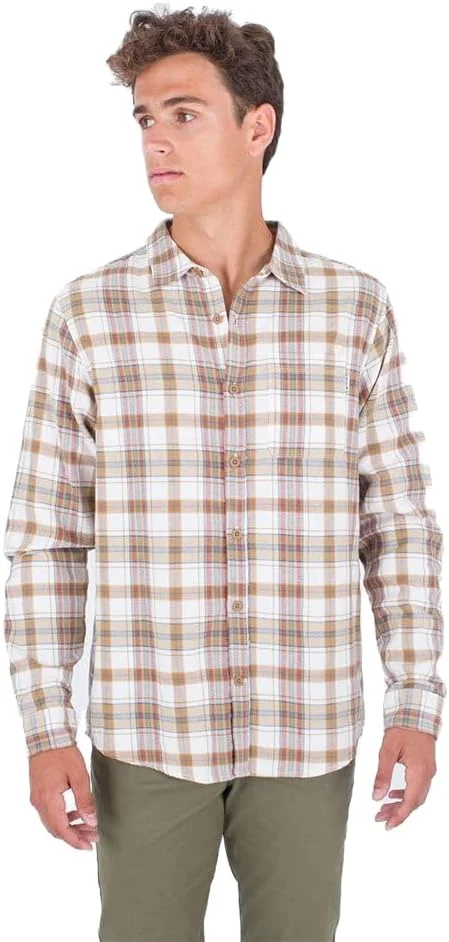 پیراهن آستین بلند مردانه پورتلند ارگانیک فلانل هارلی