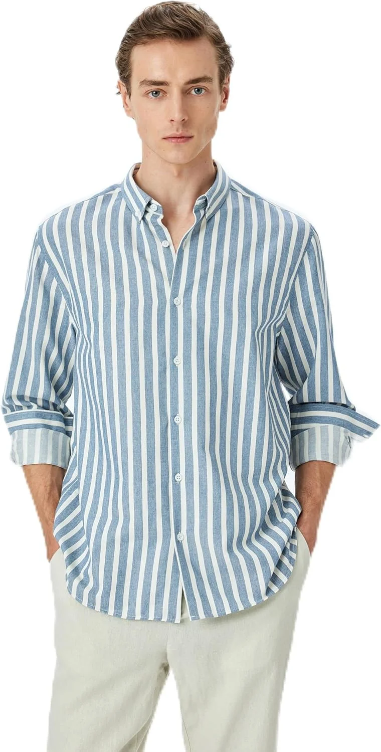 پیراهن مردانه اسلیم فیت مدرن KOTON