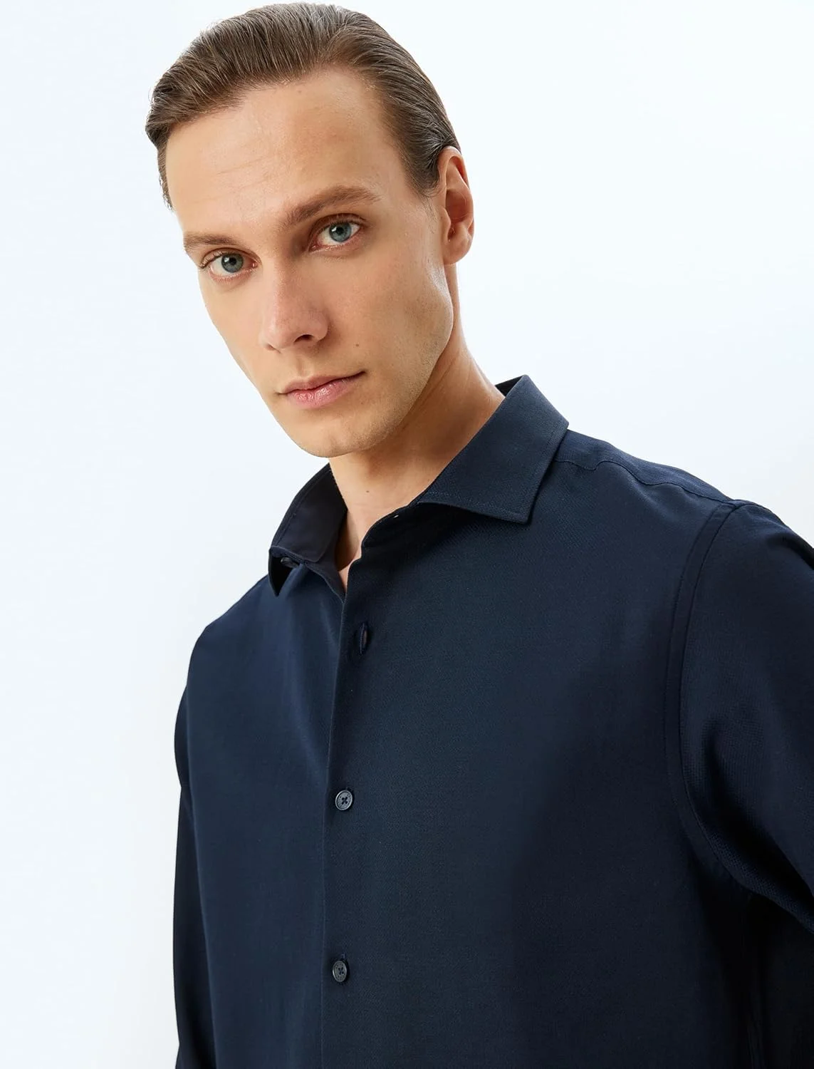 پیراهن مردانه کلاسیک آستین بلند مدرن KOTON