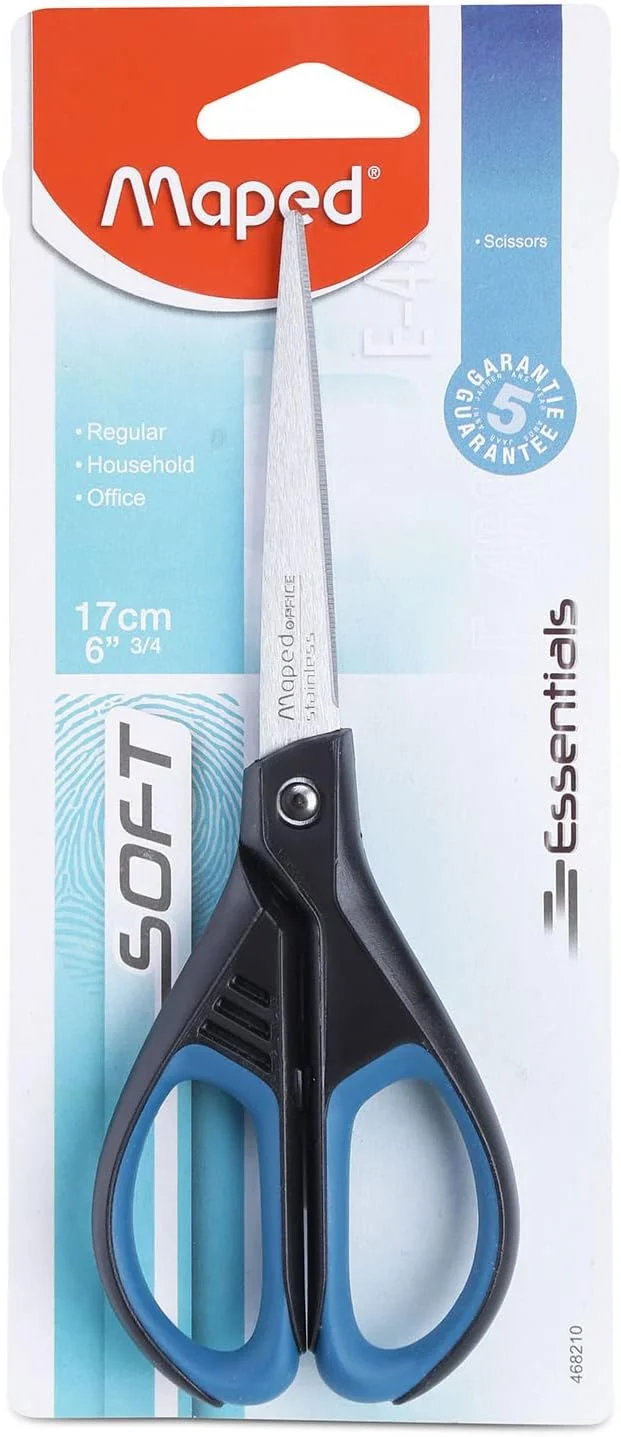 قیچی 17 سانتی متری مپد مدل Essential Soft