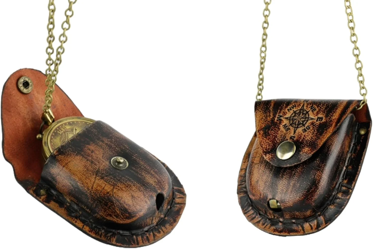 قطب نمای برنجی عتیقه دست ساز | قطب نمای دریایی نفیس | دکوراسیون منزل | قطب نمای جیبی هدیه برای هر مناسبت | Super7One