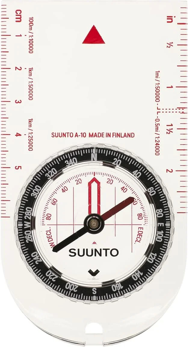 قطب نمای SUUNTO A-10: قطب نمای جمع و جور و با کاربری آسان برای پیاده روی تفریحی قطب نمای SUUNTO A-10: قطب نمای جمع و جور و با کاربری آسان برای پیاده روی تفریحی