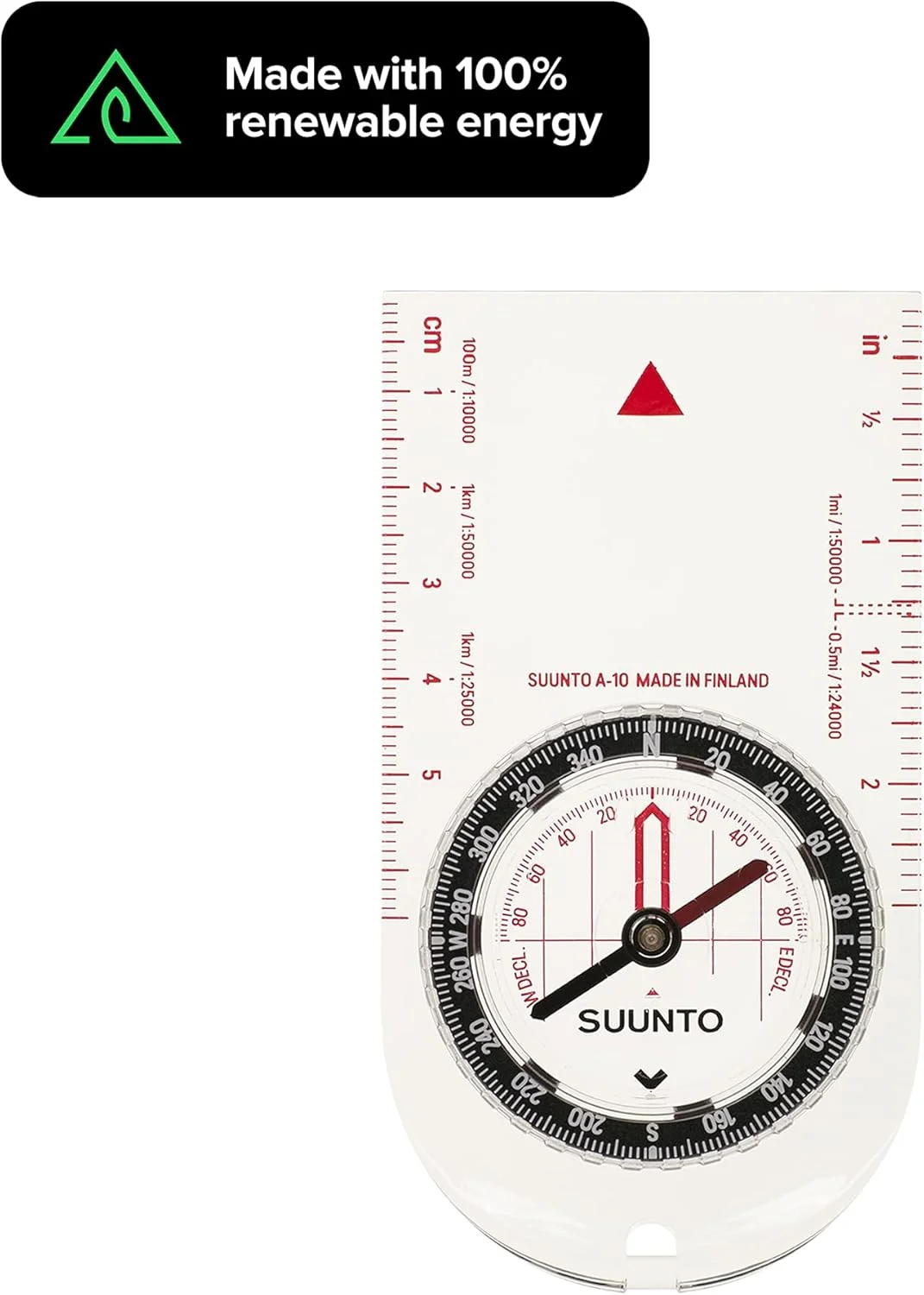 قطب نمای SUUNTO A-10: قطب نمای جمع و جور و با کاربری آسان برای پیاده روی تفریحی قطب نمای SUUNTO A-10: قطب نمای جمع و جور و با کاربری آسان برای پیاده روی تفریحی