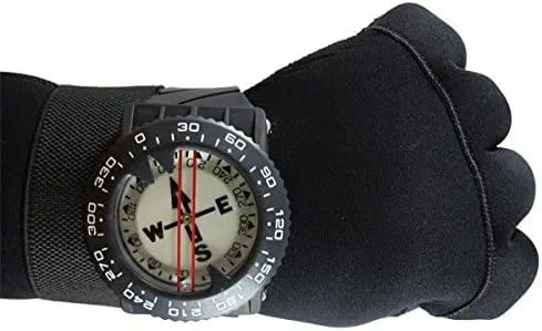 قطب نمای مچی غواصی دلوکس Scuba Choice با مانت شلنگ قطب نمای مچی غواصی دلوکس Scuba Choice با مانت شلنگ