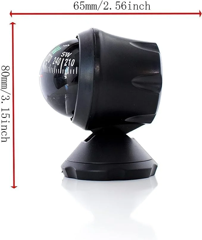 قطب نمای خودرویی NALACAL، قطب نما با چسب زیرین، قطب نمای قابل تنظیم با نوار چسب، قطب نما داشبوردی، قطب نما ناوبری کمپینگ برای خودرو، قایق برای یافتن جهت (1 عدد) قطب نمای خودرویی NALACAL، قطب نما با چسب زیرین، قطب نمای قابل تنظیم با نوار چسب، قطب نما داشبوردی، قطب نما ناوبری کمپینگ برای خودرو، قایق برای یافتن جهت (1 عدد)