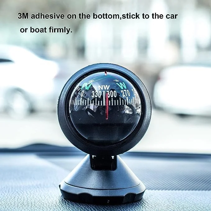 قطب نمای خودرویی NALACAL، قطب نما با چسب زیرین، قطب نمای قابل تنظیم با نوار چسب، قطب نما داشبوردی، قطب نما ناوبری کمپینگ برای خودرو، قایق برای یافتن جهت (1 عدد) قطب نمای خودرویی NALACAL، قطب نما با چسب زیرین، قطب نمای قابل تنظیم با نوار چسب، قطب نما داشبوردی، قطب نما ناوبری کمپینگ برای خودرو، قایق برای یافتن جهت (1 عدد)